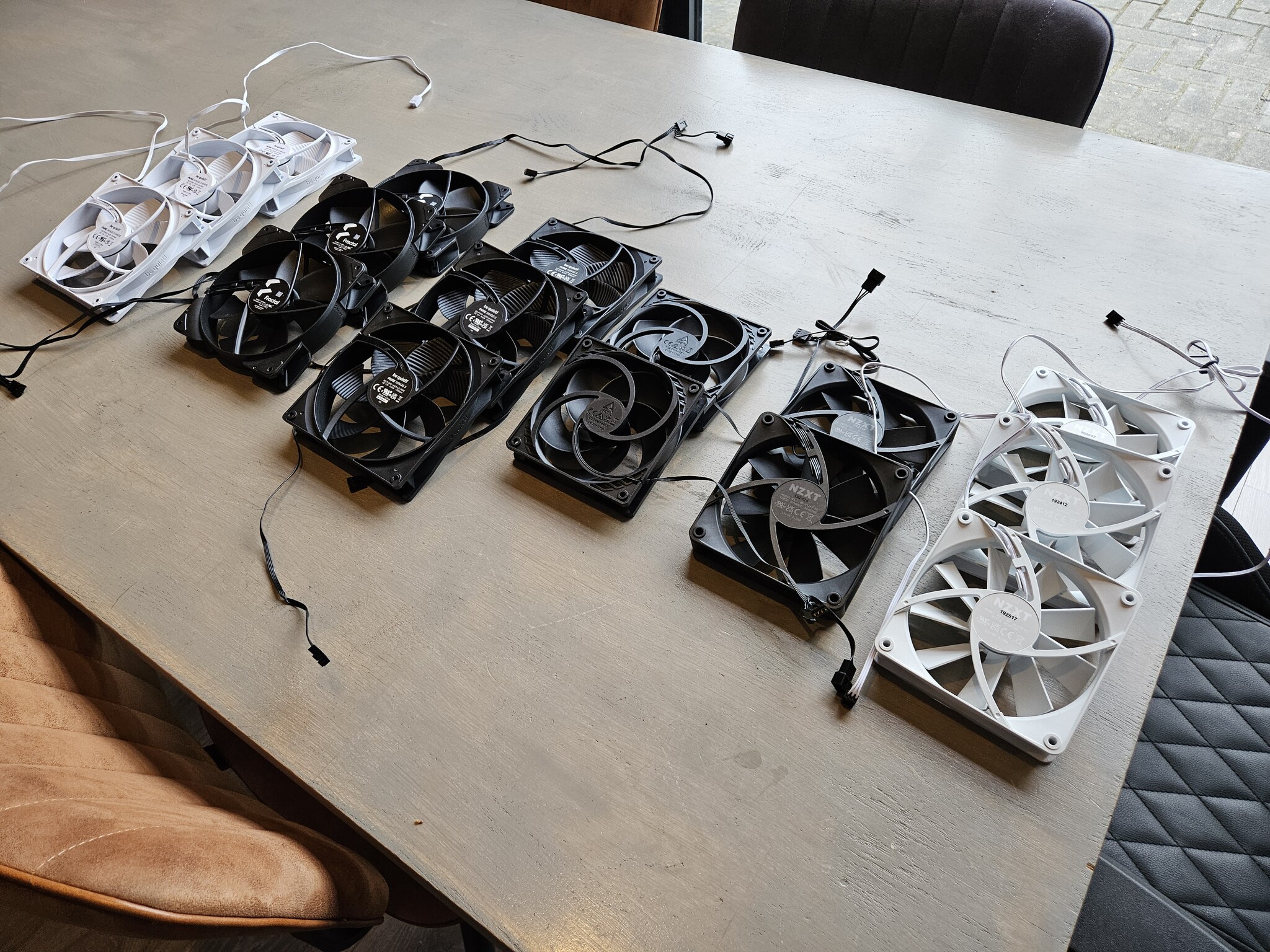 120mm ComputerFan (3 PIN) - Zwart - productfoto 2