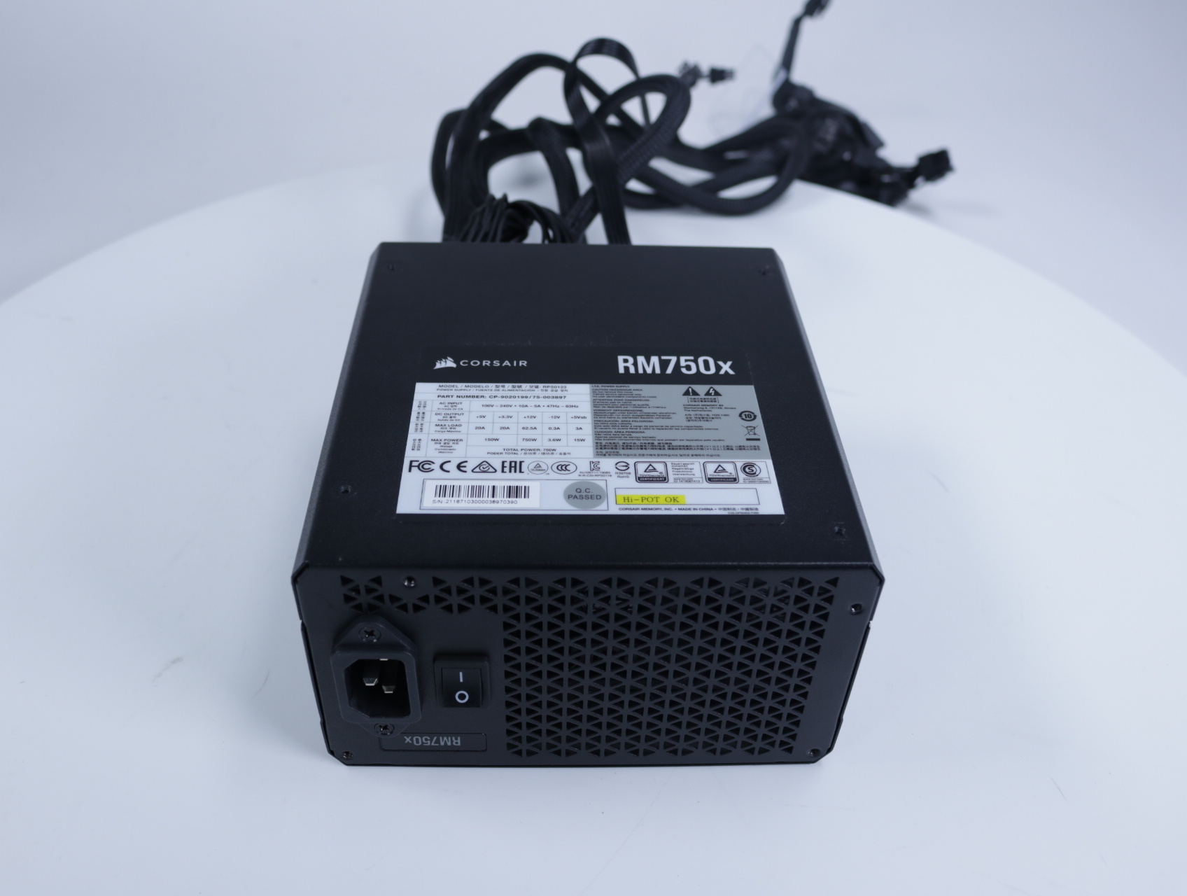 RM750X Voeding 750W [Tweedekansje] - productfoto 3