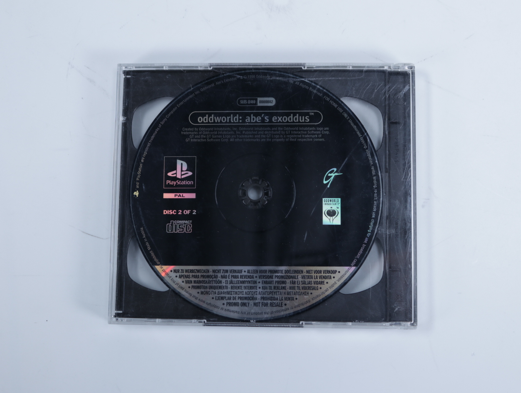 PlayStation - Oddworld: Abe's Exoddus - productfoto 2
