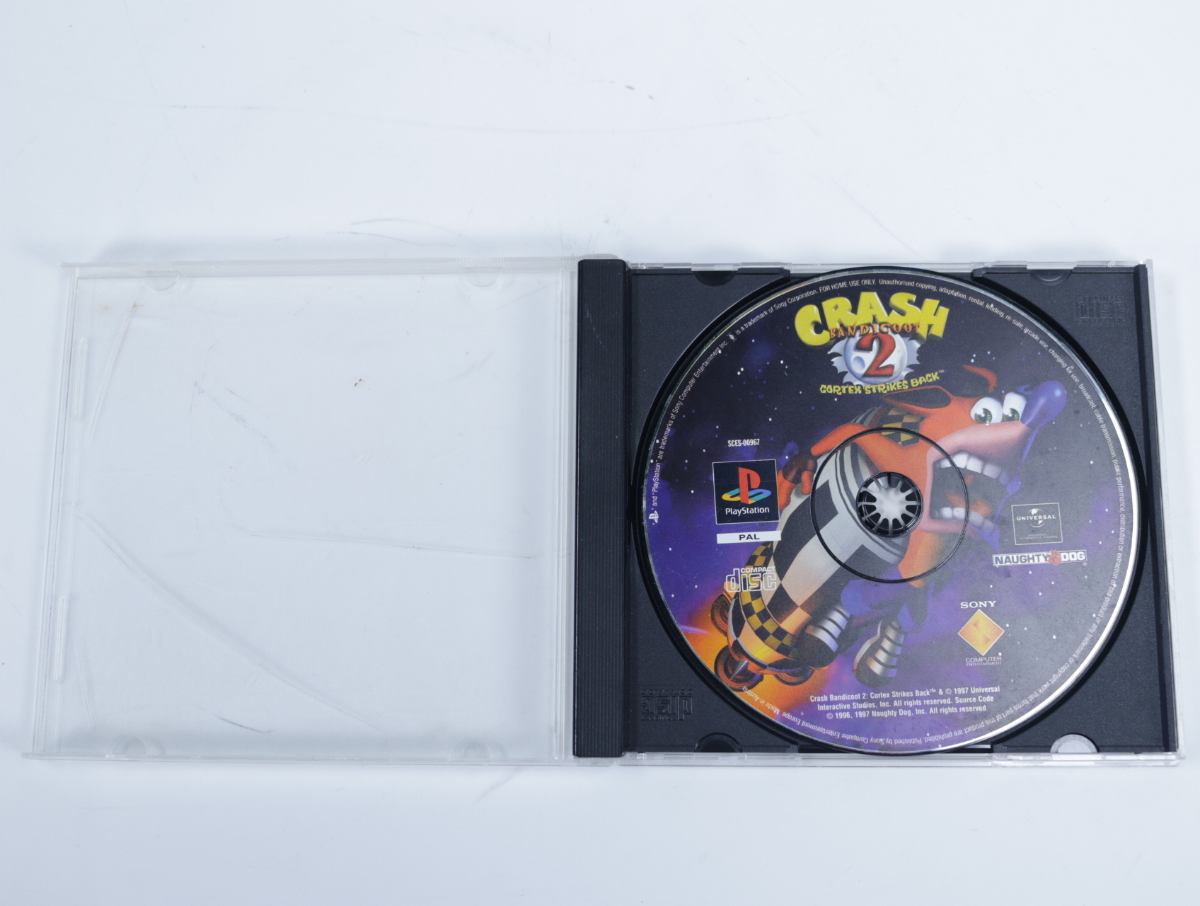 PlayStation - Crash Bandicoot 2: Cortex Strikes Back - productfoto 3
