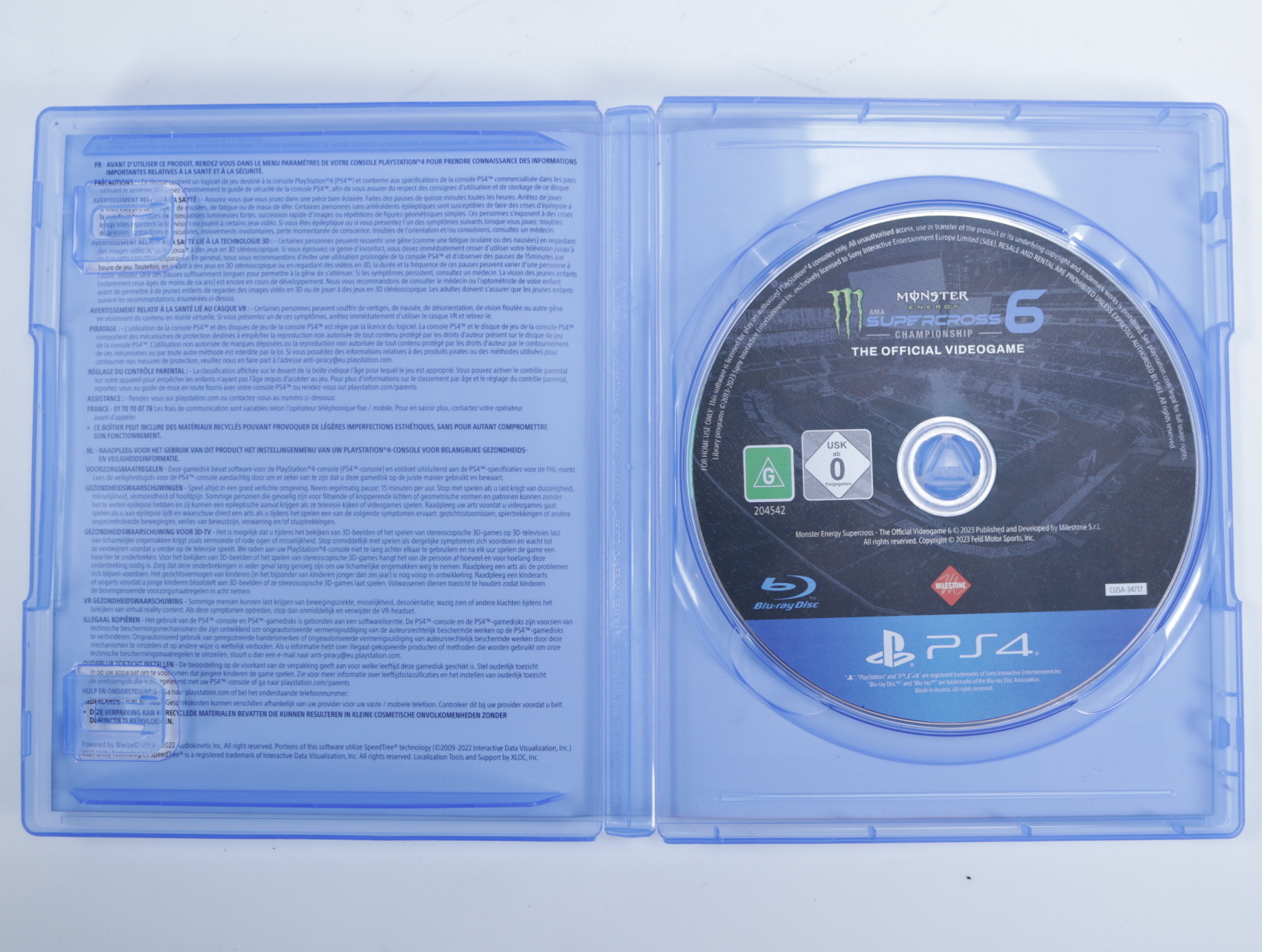 Playstation 4 - Supercross 6 Championship [No Manual] [Gebruikt] - Gebruikt - productfoto 3