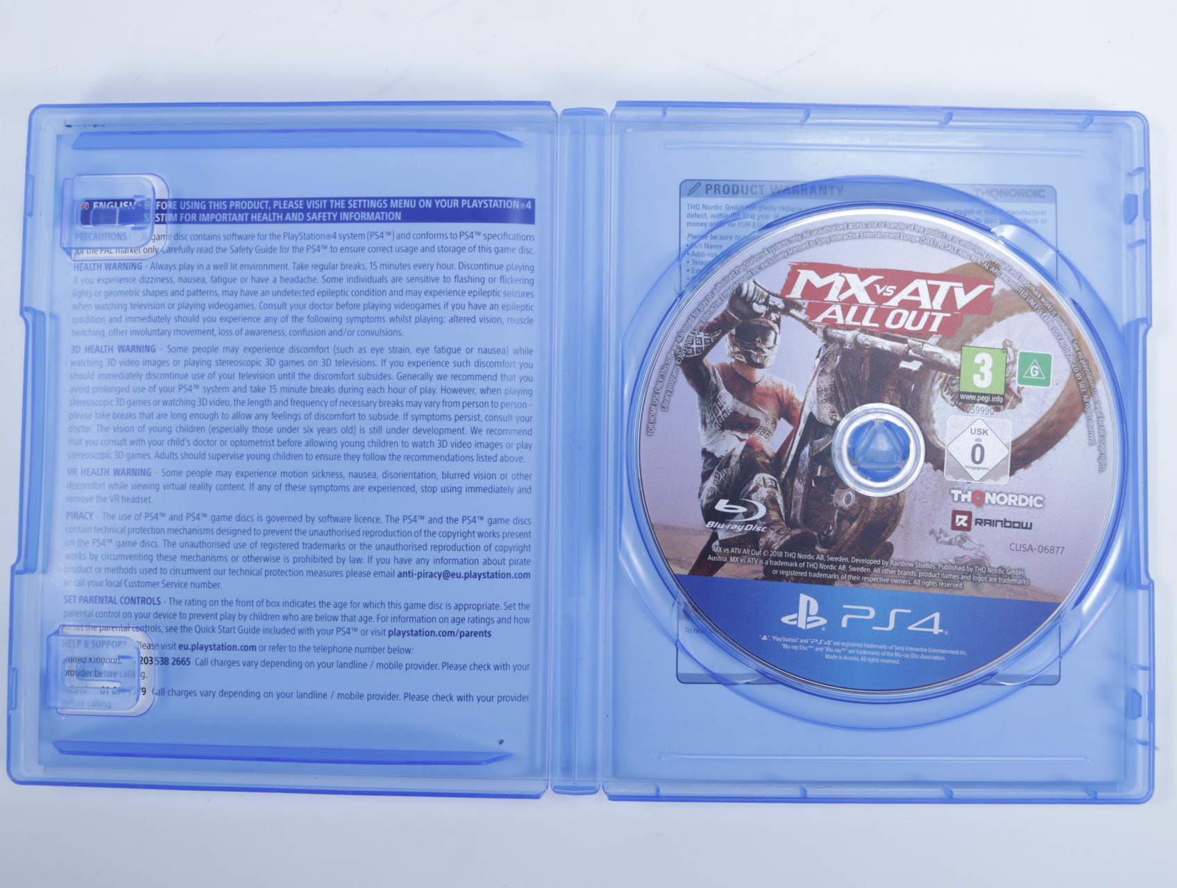 Playstation 4 - MX vs TV All Out [No Manual][Gebruikt] - Gebruikt - productfoto 3