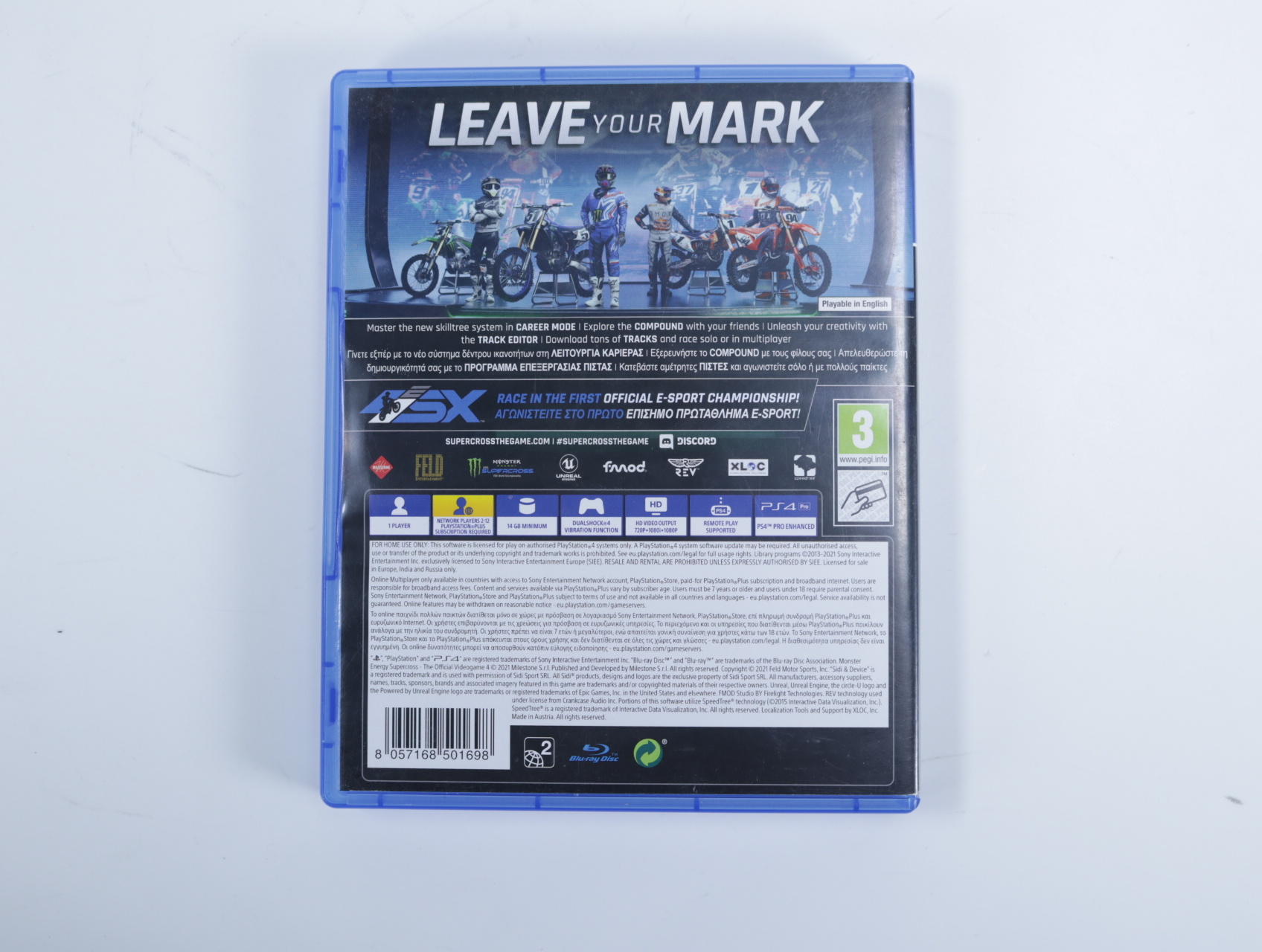 Playstation 4 - Supercross 4 Championship [No Manual] [Gebruikt] - Gebruikt - productfoto 2