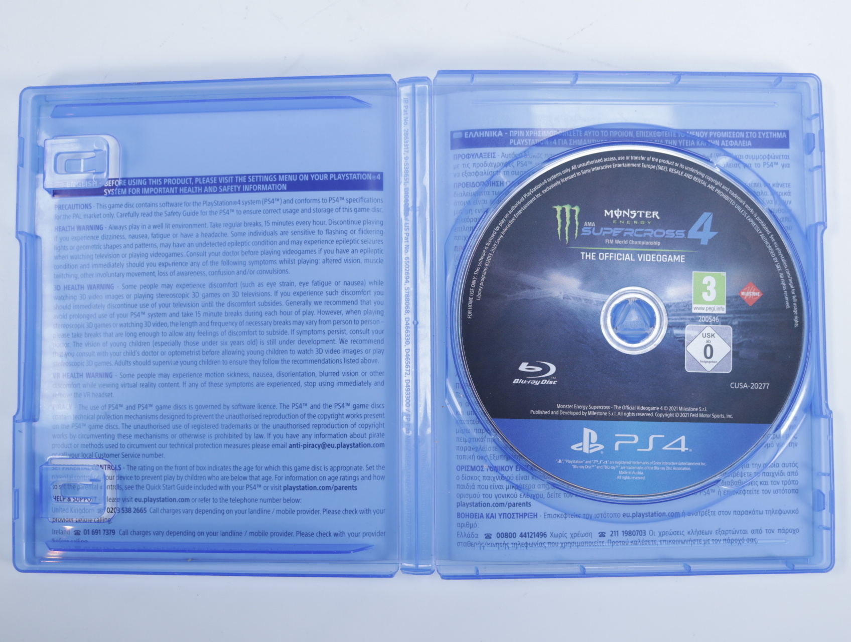 Playstation 4 - Supercross 4 Championship [No Manual] [Gebruikt] - Gebruikt - productfoto 3