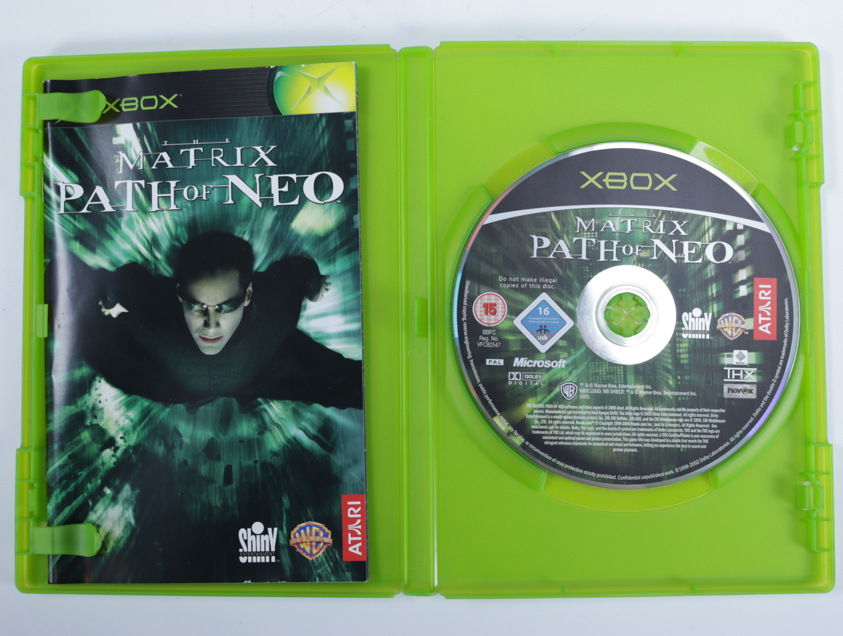 Xbox Classic - Matrix Path of Neo - productfoto 3