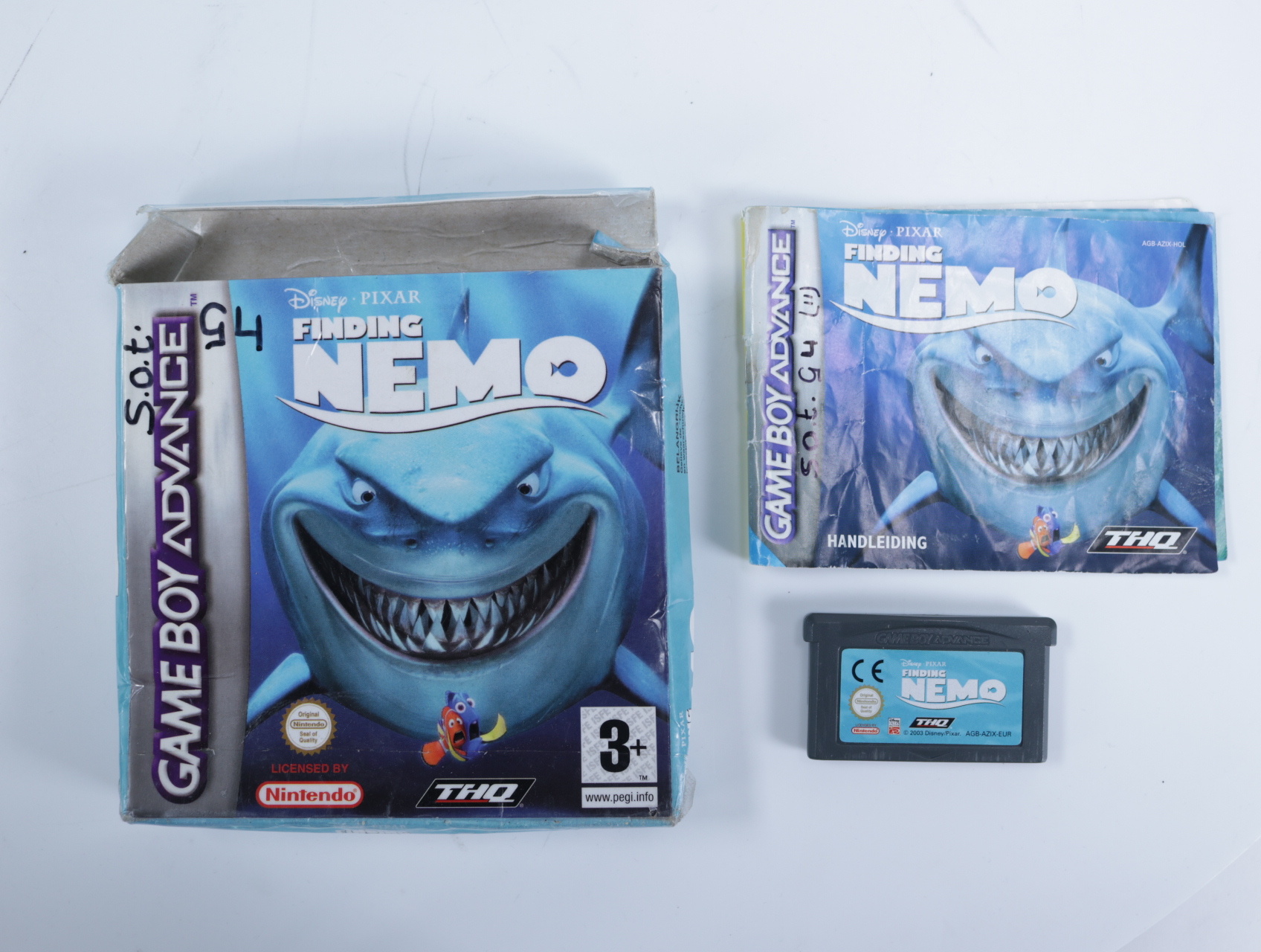 Gameboy Advance - Finding Nemo [Boxed CIB]