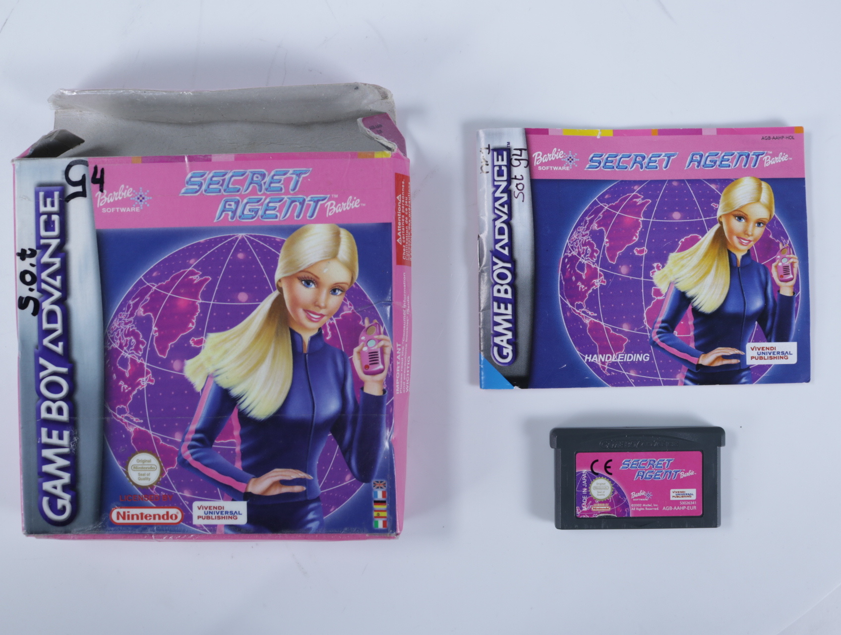 Gameboy Advance - Barbie Secret Agent Barbie