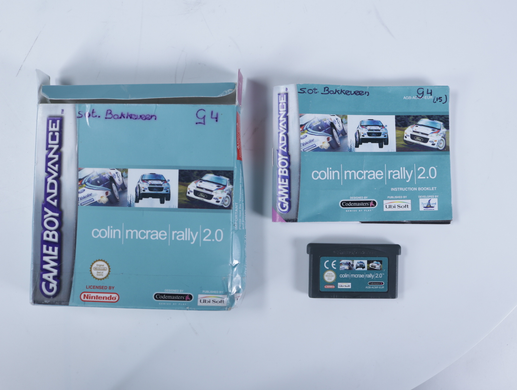 Gameboy Advance - Colin McRae Rally 2.0 [Boxed CIB]
