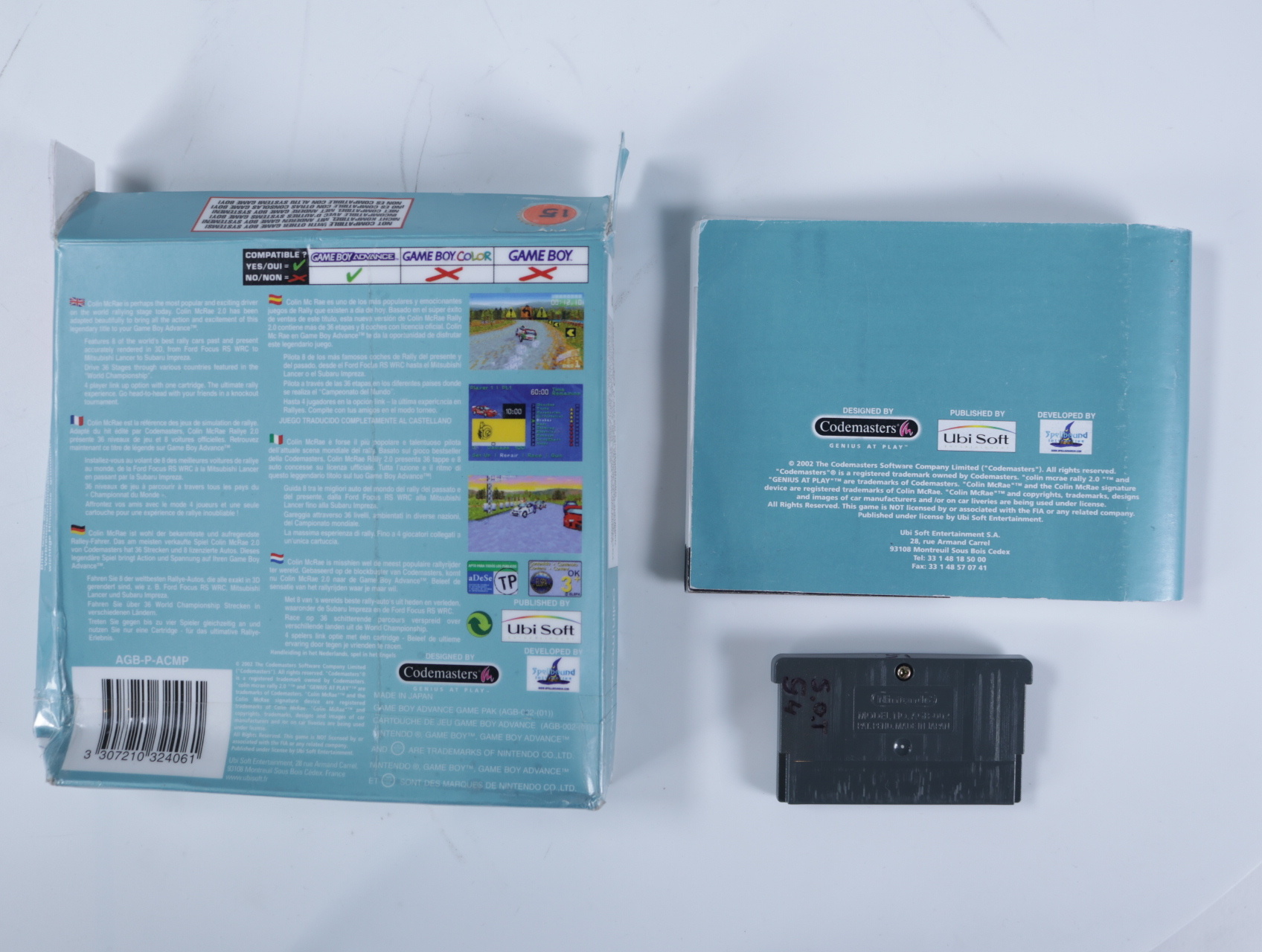 Gameboy Advance - Colin McRae Rally 2.0 [Boxed CIB] - productfoto 8