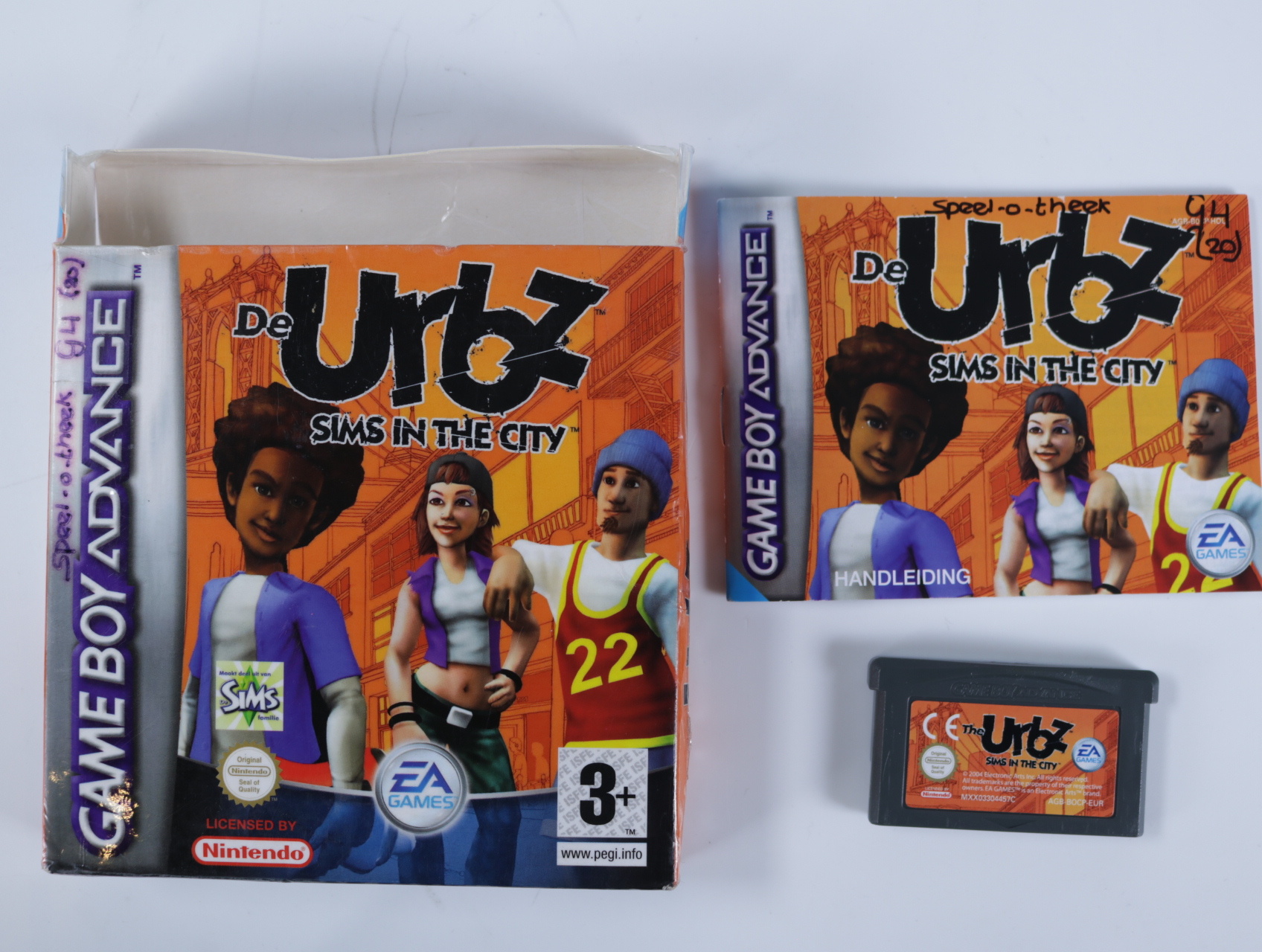 Gameboy Advance - The Urbz: Sims in the City [Boxed CIB]