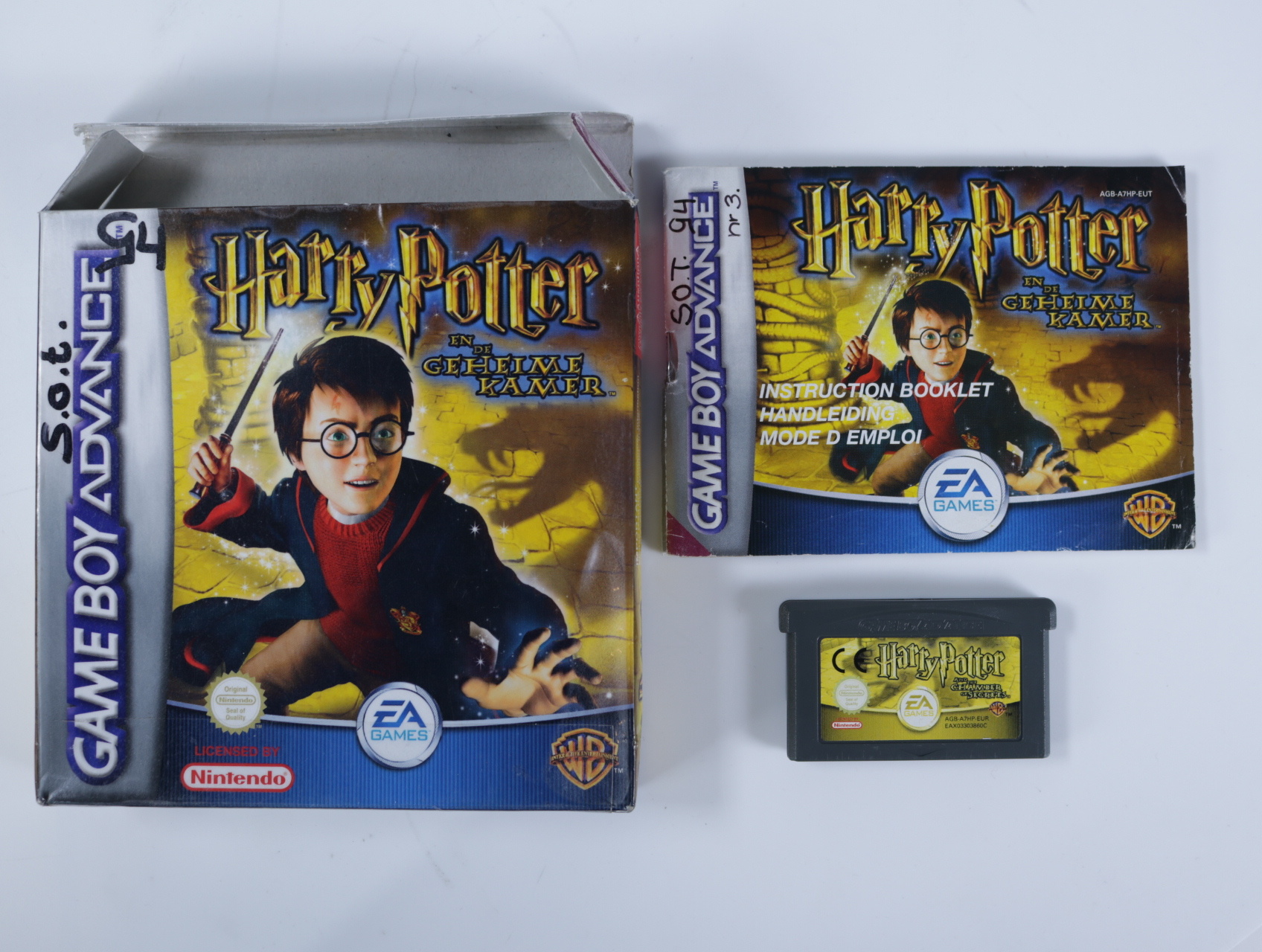 Gameboy Advance - Harry Potter en de Geheime Kamer [Boxed CIB]