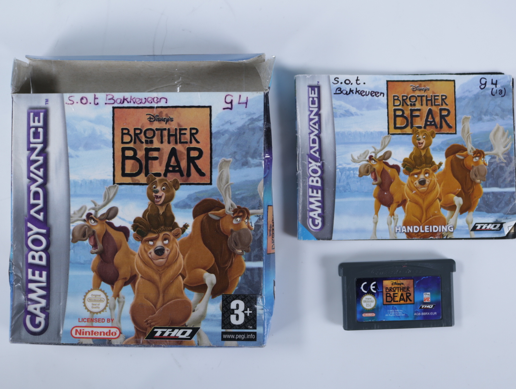 Gameboy Advance - Brother Bear [Boxed CIB]