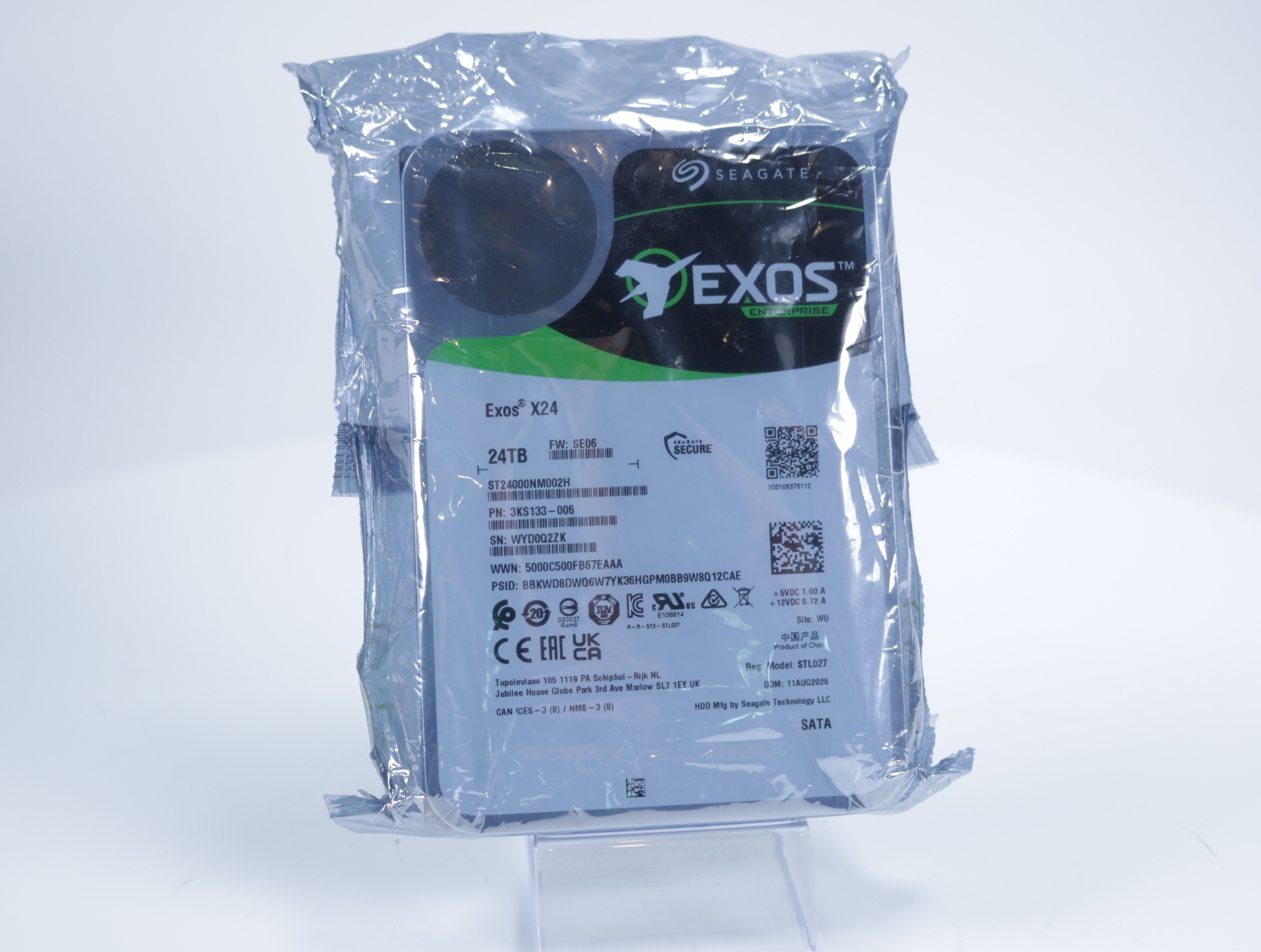 Exos X24 - 24TB (ST24000NM002H)