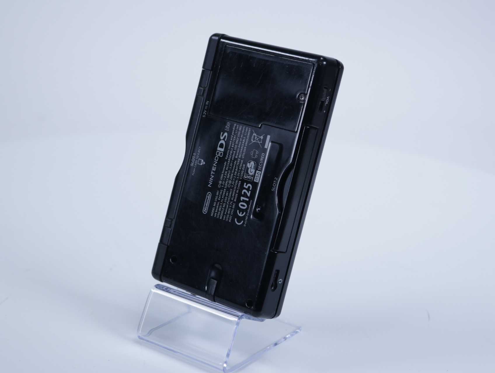 Nintendo DS - DS Lite Console - zwart - productfoto 2