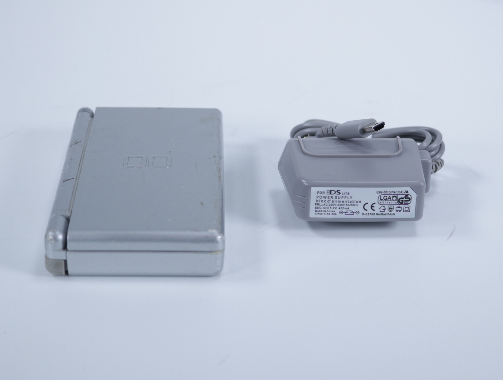 Nintendo DS - DS Lite Console - zilver - productfoto 8