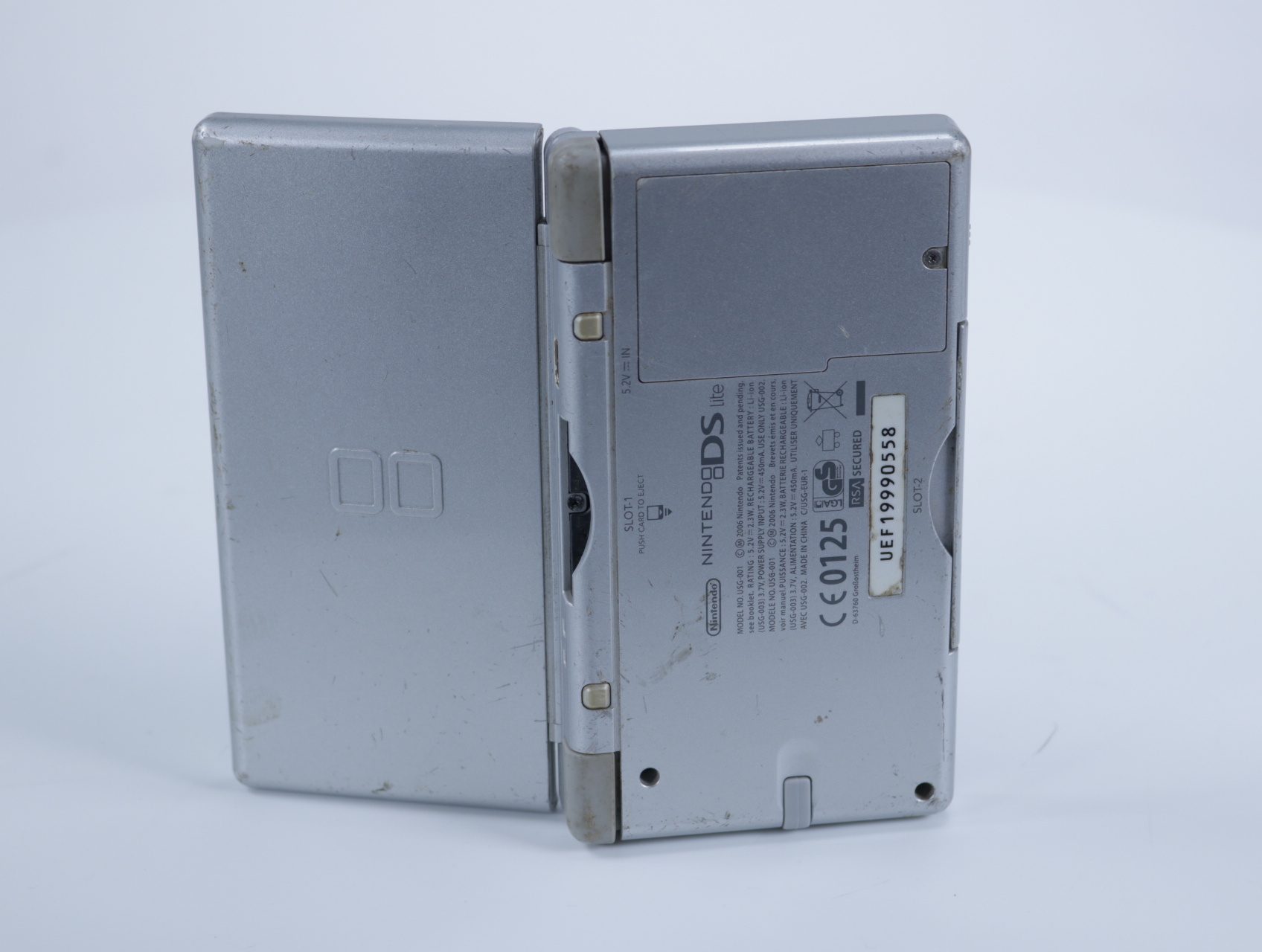 Nintendo DS - DS Lite Console - zilver - productfoto 10