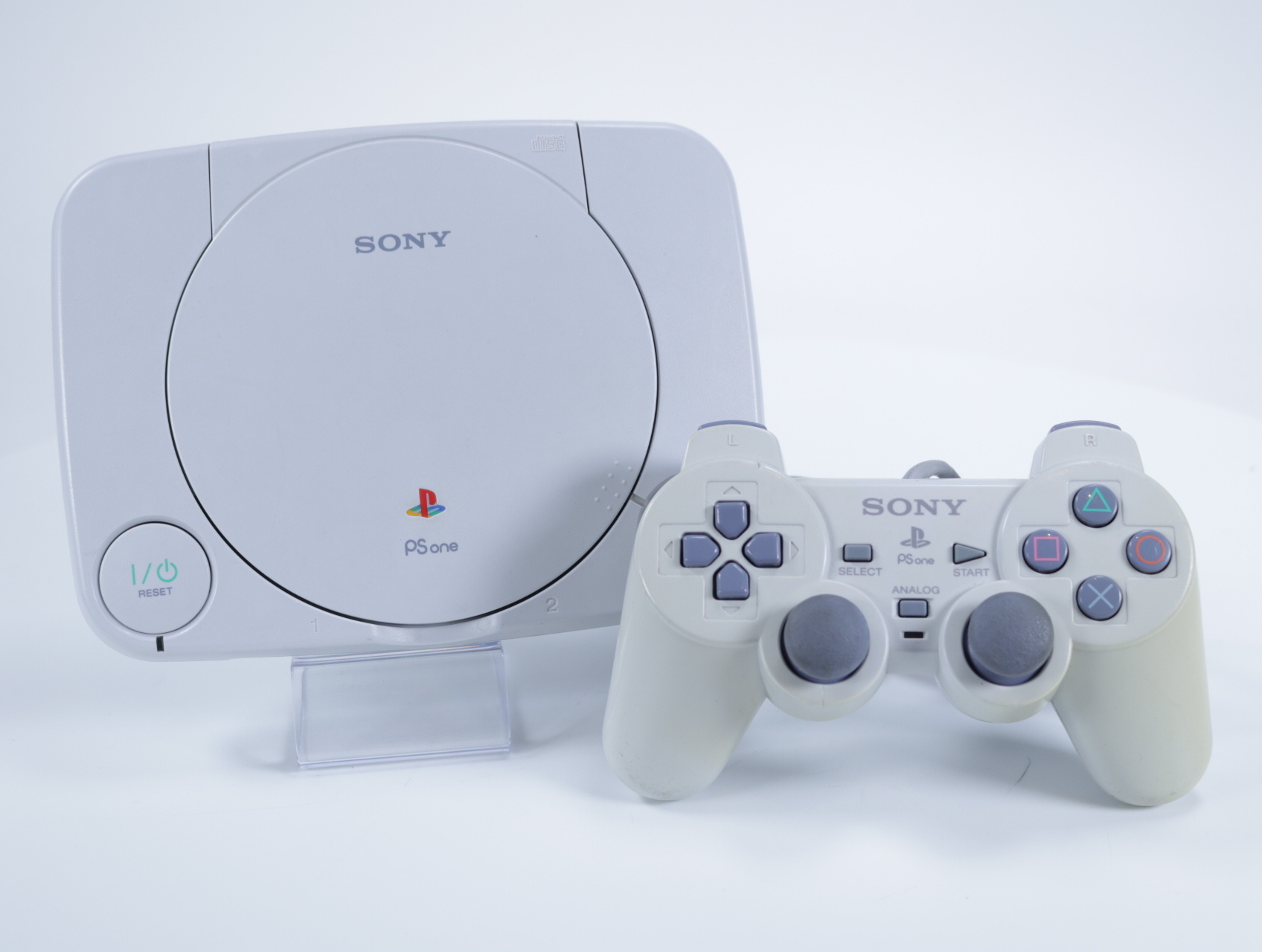 Playstation 1 - PS One Console [Kabel Licht Beschadigd]