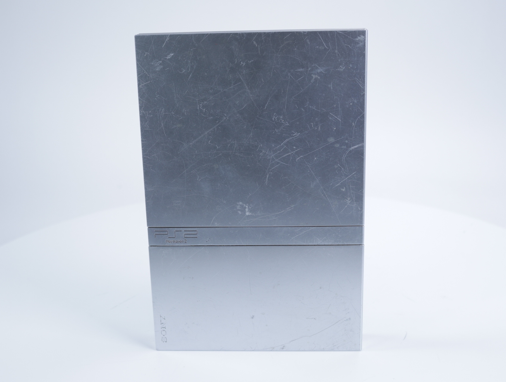 PlayStation 2 - Slim Console SCPH-70004 [Zilver] - productfoto 2