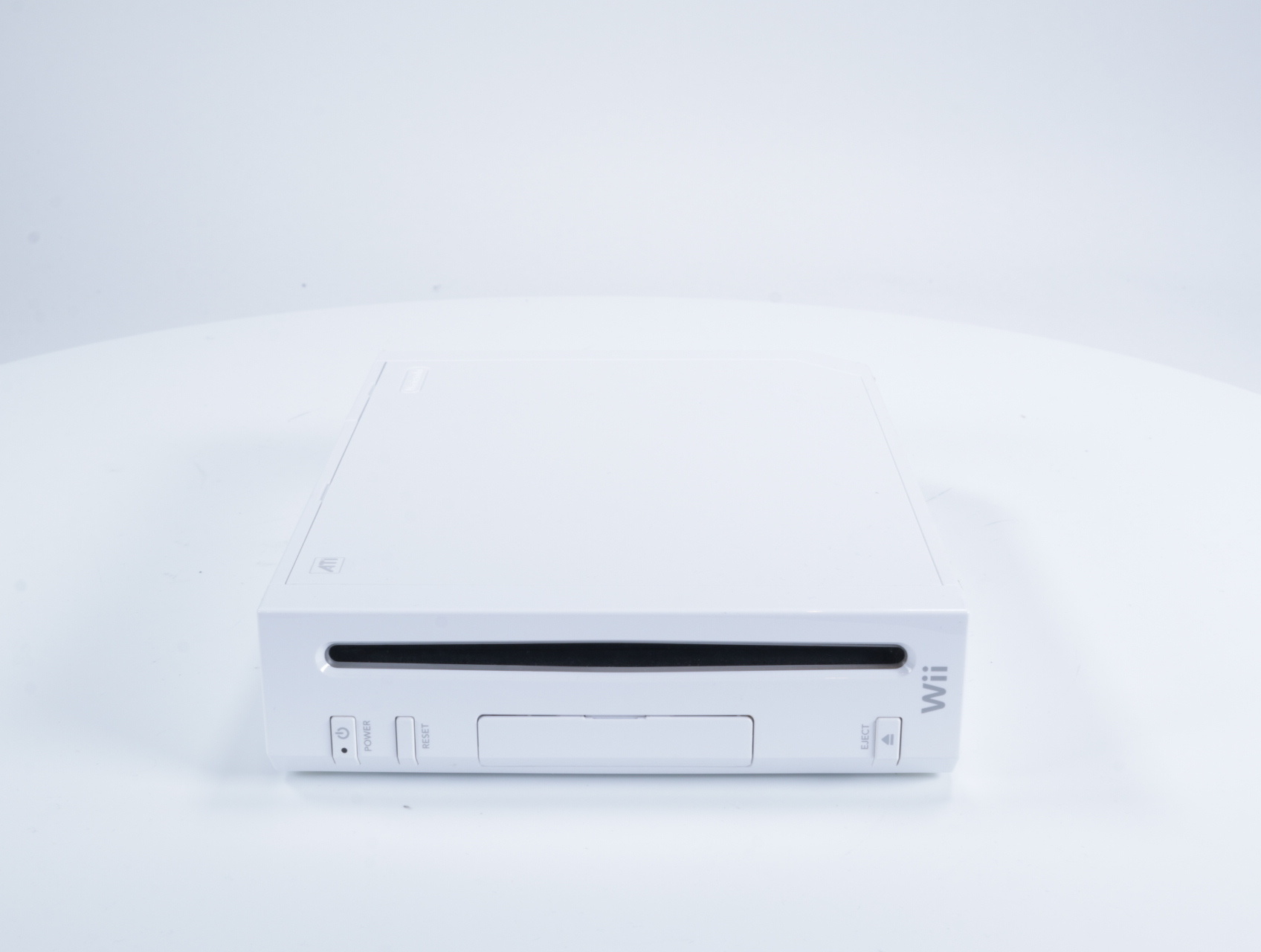Wii - Console RVL-001 [Lichtblauwe Controller met Wit Klepje] - productfoto 5