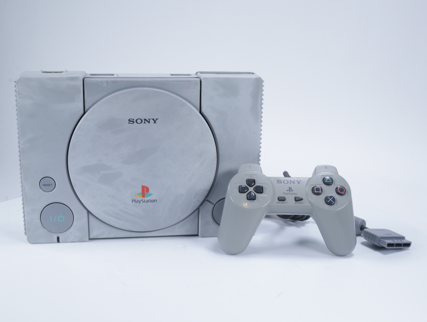 Playstation 1 - Console [Analog Controller Verkleurt]