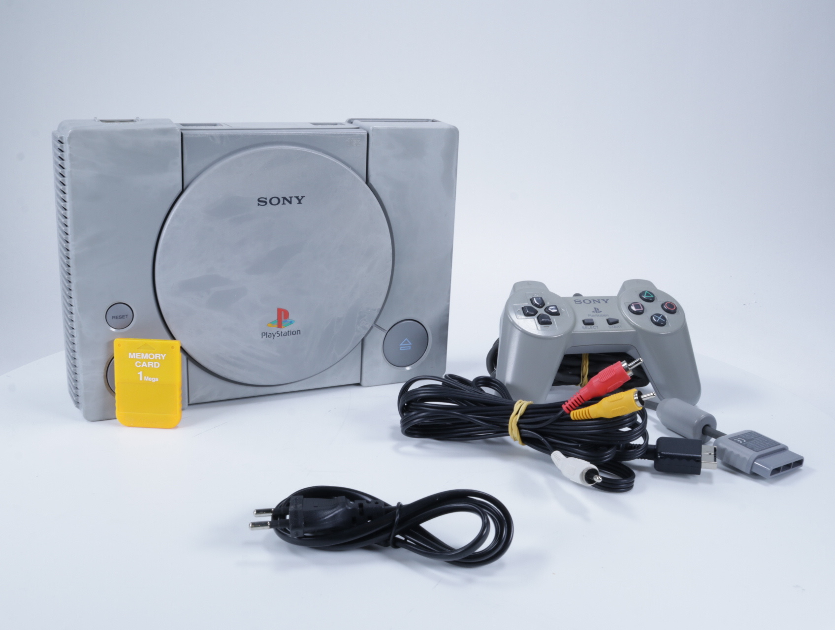 Playstation 1 - Console [Analog Controller Verkleurt] - productfoto 5
