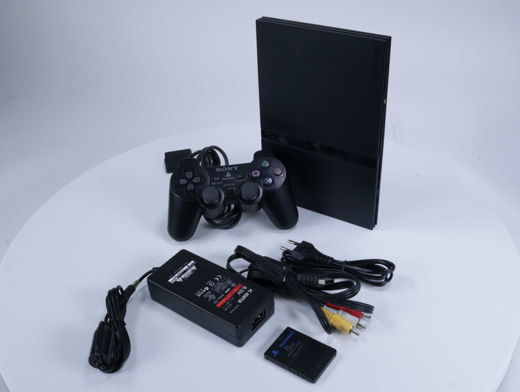 Playstation 2 - Slim Console [Zwart / SCPH-75004] - productfoto 3