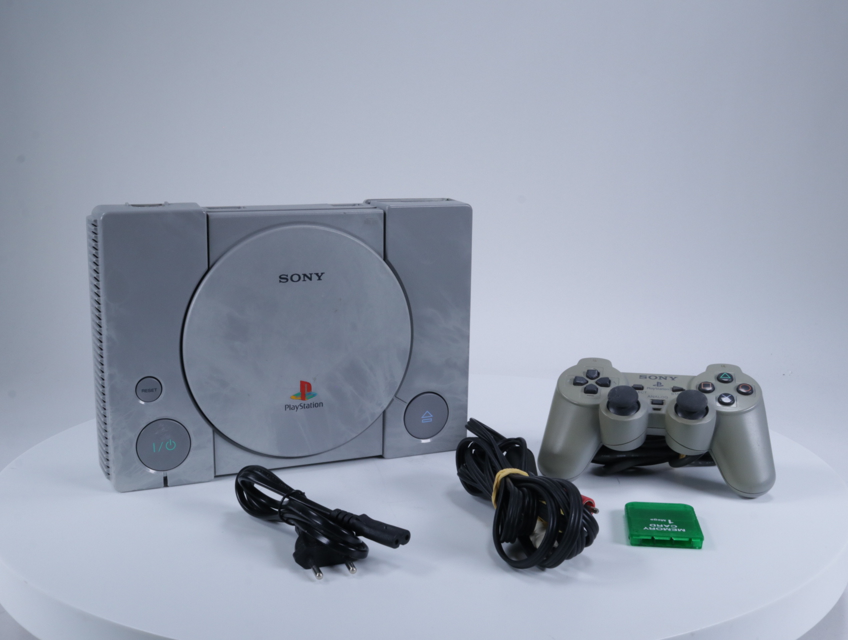 Playstation 1 - Console [DualShock Controller Verkleurt] - productfoto 5