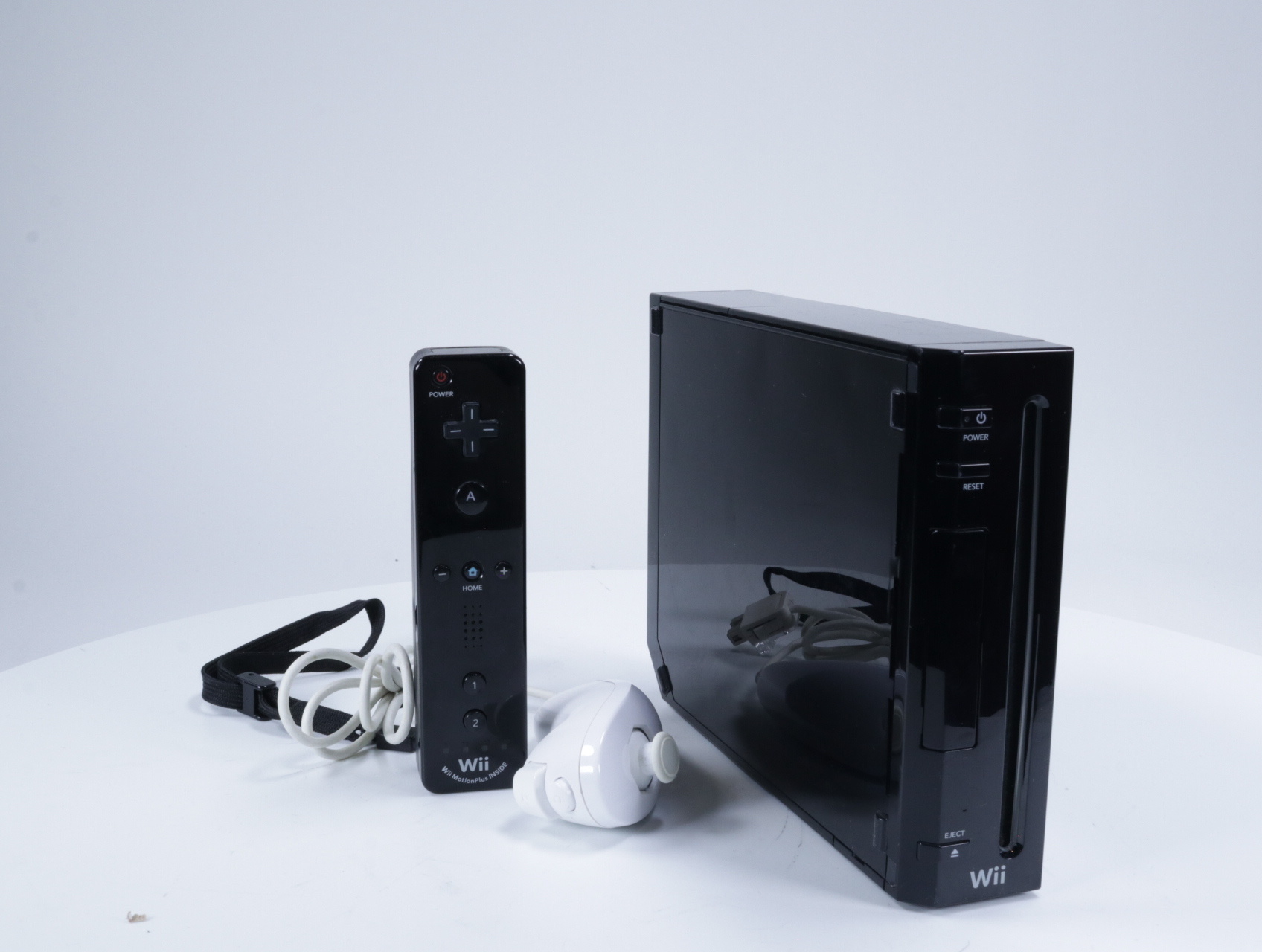 Wii - Console RVL-001 [Zwart / Witte Nunchuk]