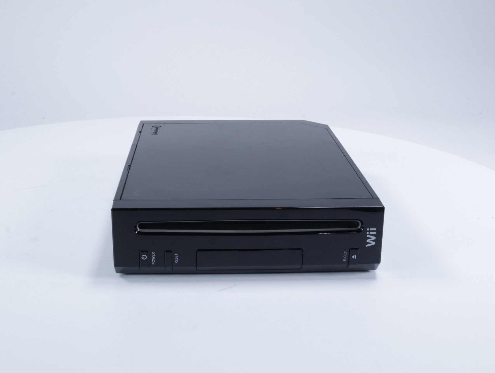 Wii - Console RVL-001 [Zwart / Witte Nunchuk] - productfoto 4