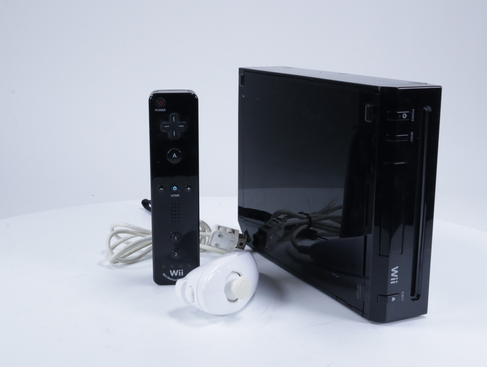 Wii - Console RVL-101 [Zwart / Witte NunChuk]