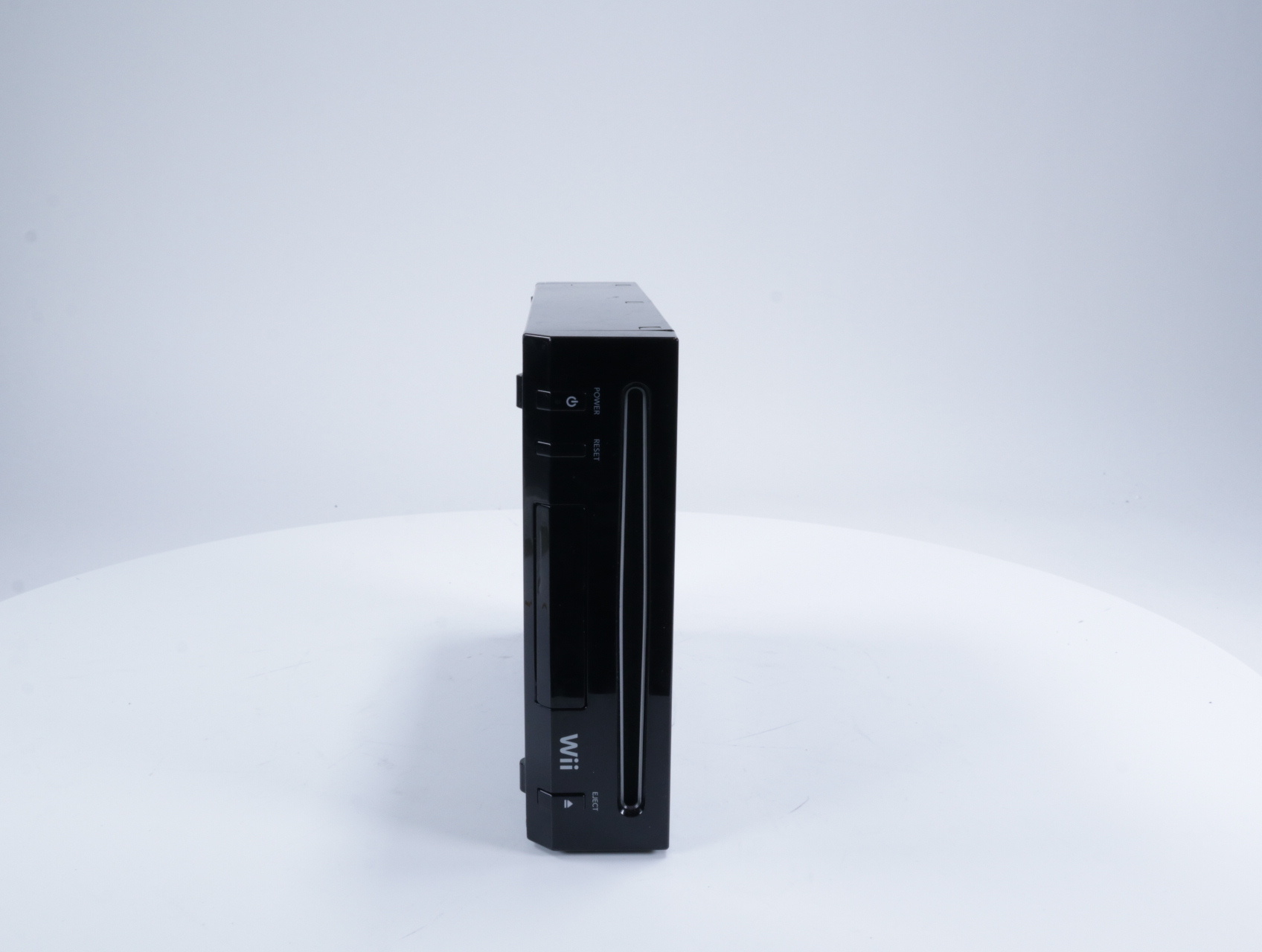 Wii - Console RVL-101 [Zwart / Witte NunChuk] - productfoto 2