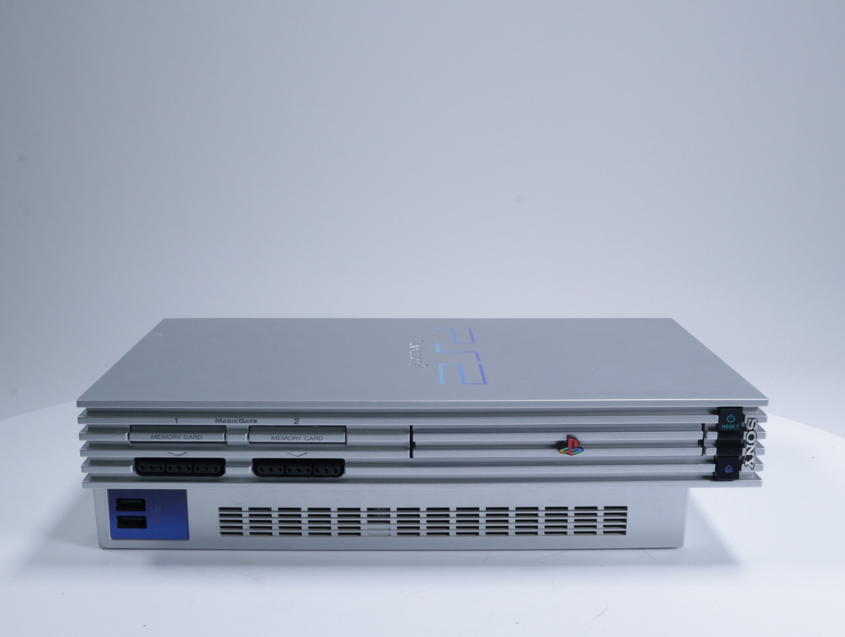 Playstation 2 - Console [Zilver / SCPH-50004] - Sony Computer Entertainment - productfoto 3
