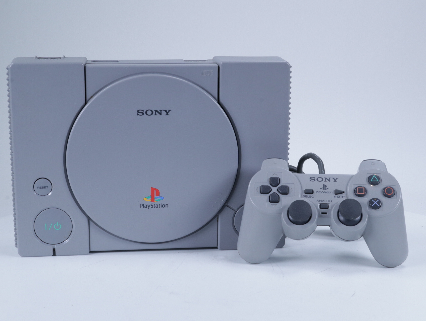 Playstation 1 - Console [Lichtgrijze Controller]