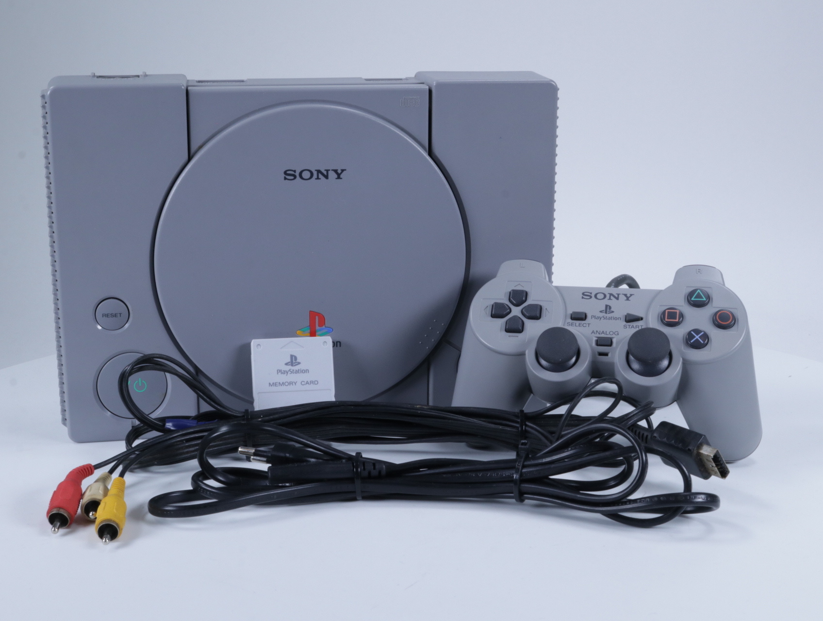 Playstation 1 - Console [Lichtgrijze Controller] - productfoto 5