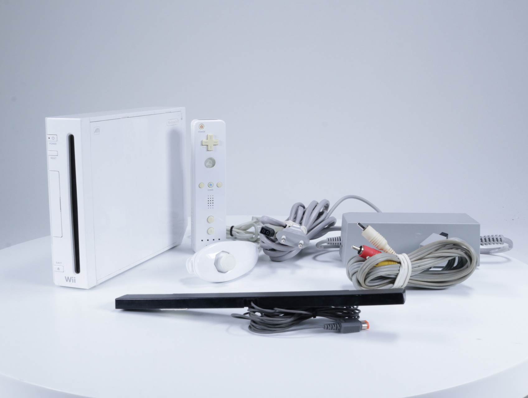 Wii - Console RVL-001 Wit - Nintendo - productfoto 4