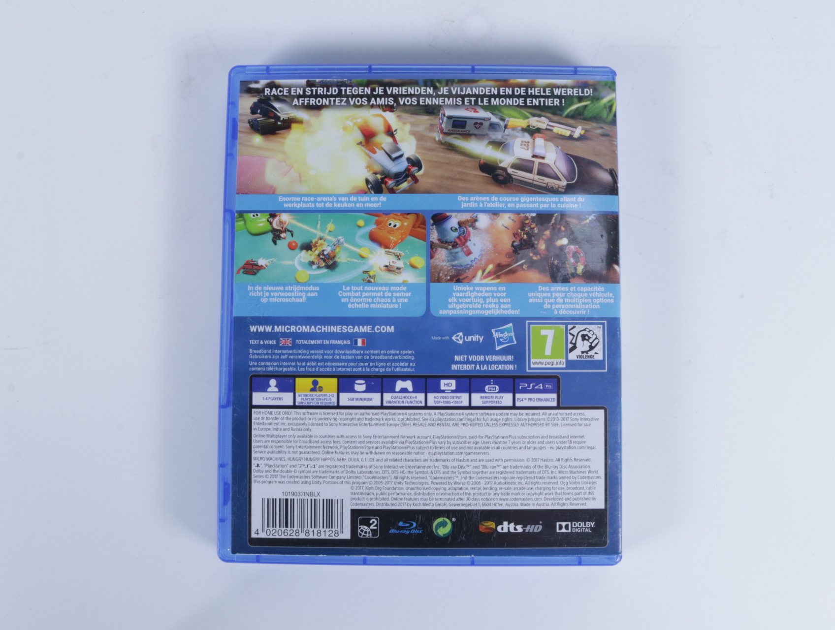 Playstation 4 - Micromachines World Series [Gebruikt] - Codemasters - Gebruikt - productfoto 2