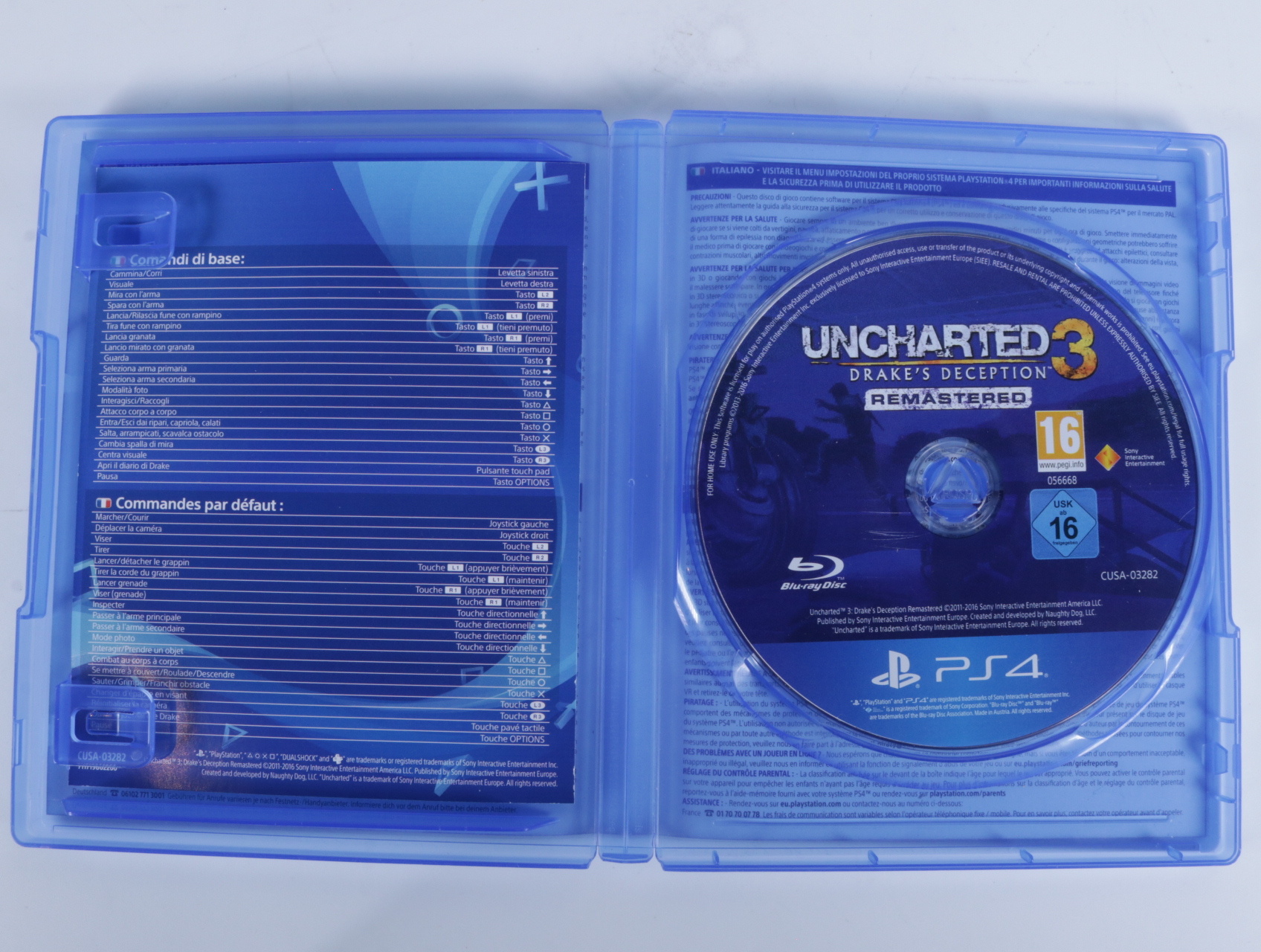 Playstation 4 - Uncharted 3 Drake's Deception Remastered [Gebruikt] - Naughty Dog - Gebruikt - productfoto 2