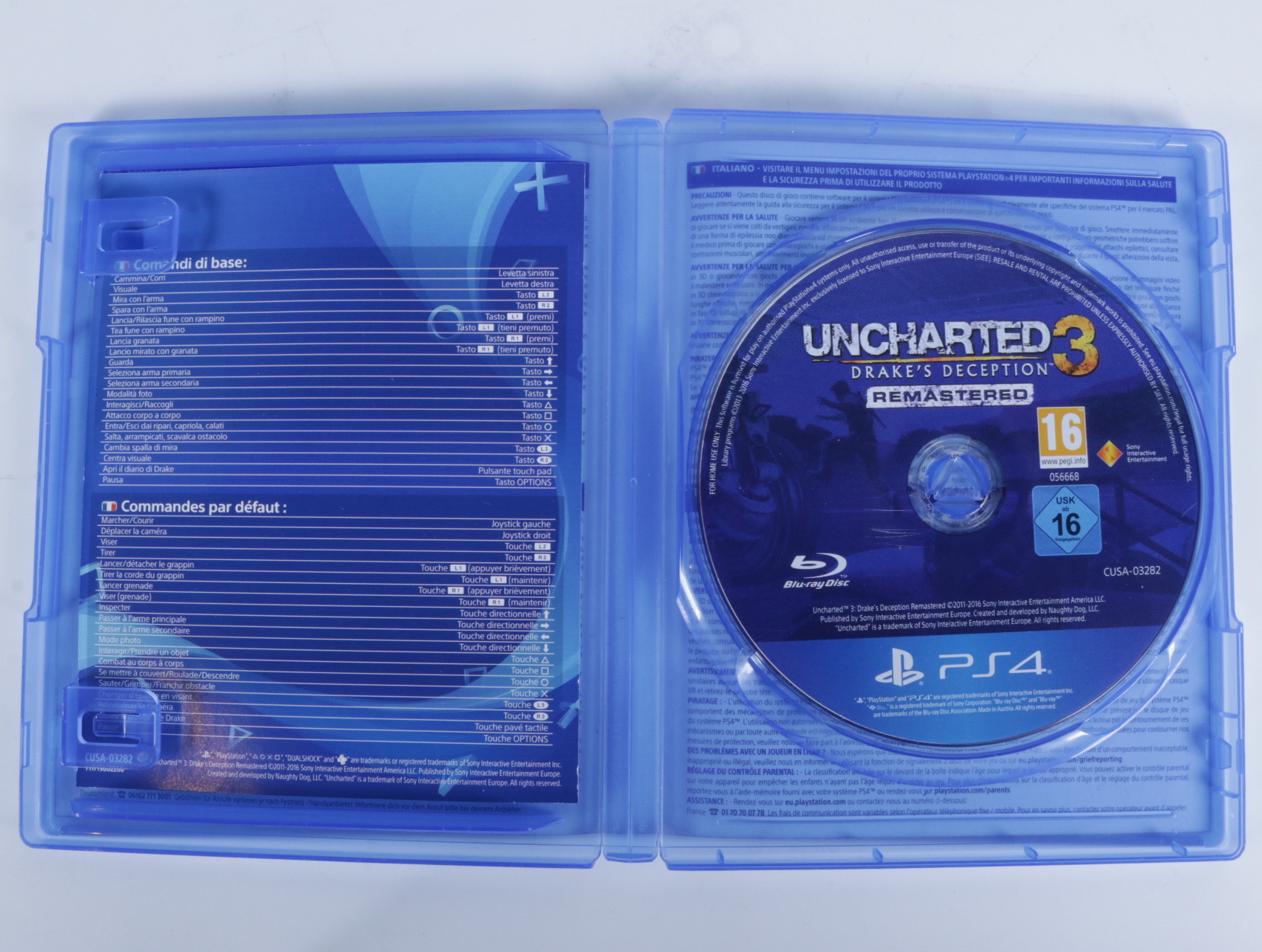 Playstation 4 - Uncharted 3 Drake's Deception Remastered [Gebruikt] - Naughty Dog - Gebruikt - productfoto 3