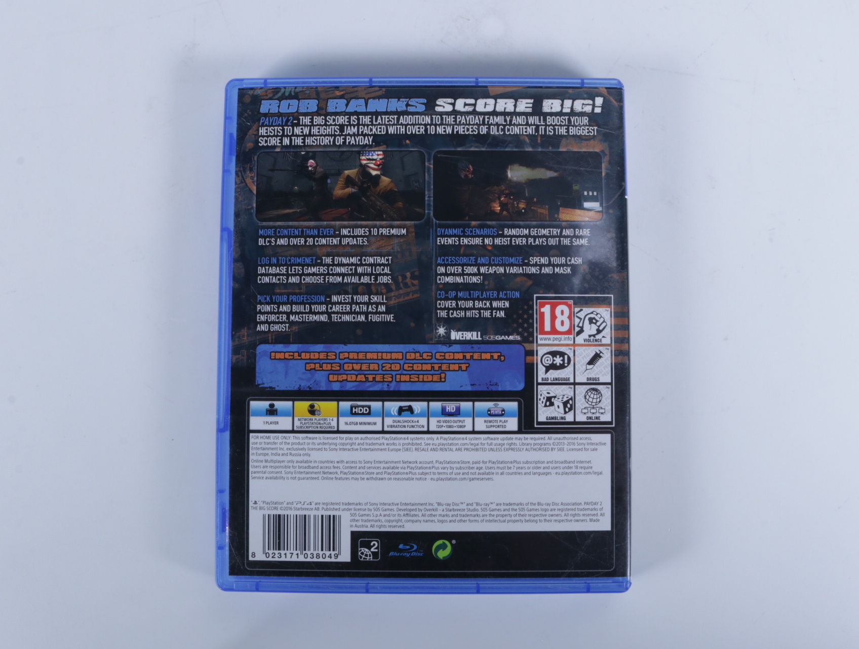 Playstation 4 - Payday 2 The Big Score [Gebruikt] - Starbreeze Studios - Gebruikt - productfoto 2