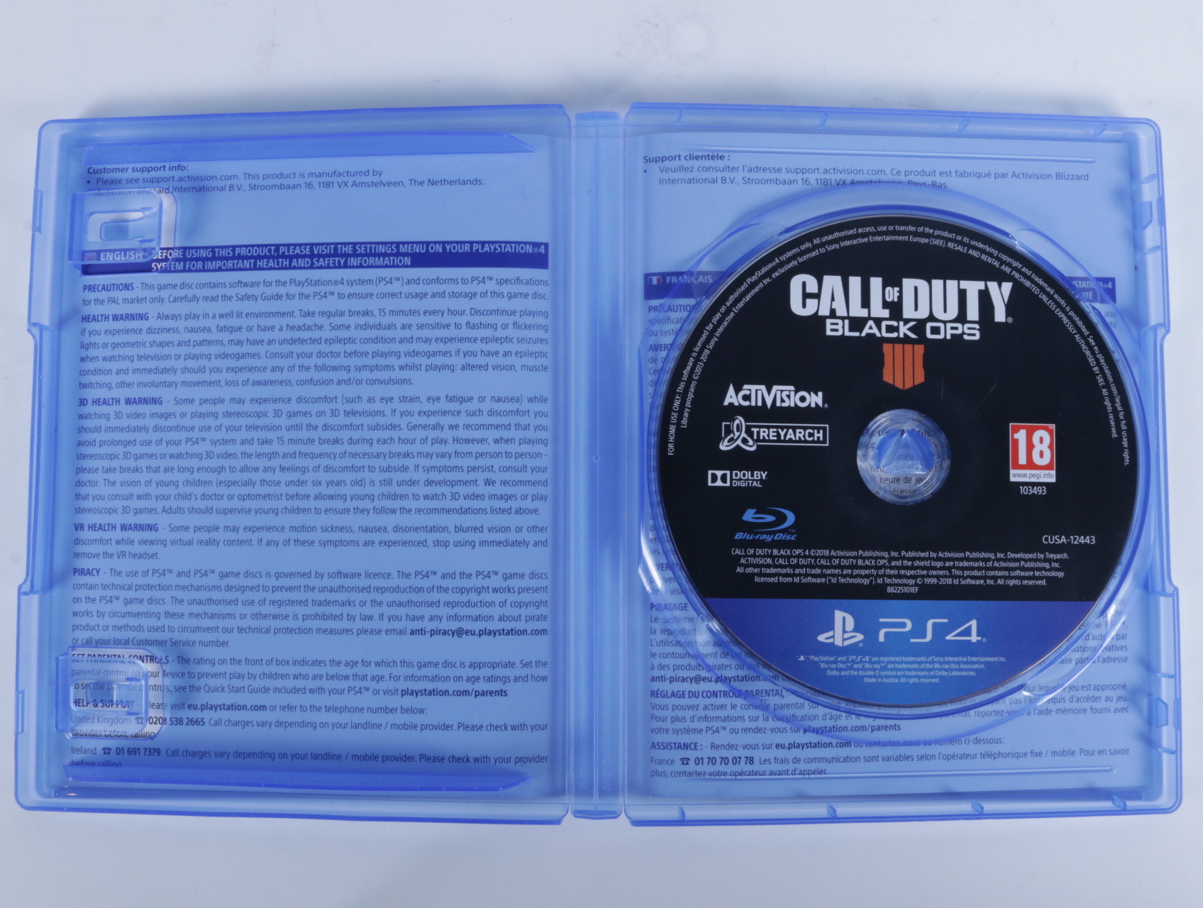 Playstation 4 - Call of Duty Black Ops 4 [Gebruikt][No Manual] - Gebruikt - productfoto 3