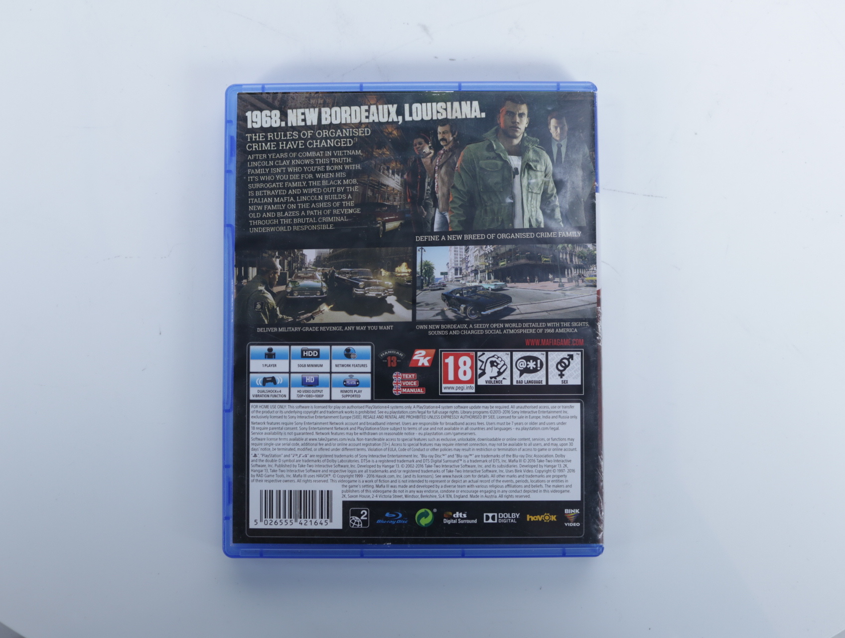 Playstation 4 - Mafia III (Gebruikt) - Gebruikt - productfoto 3