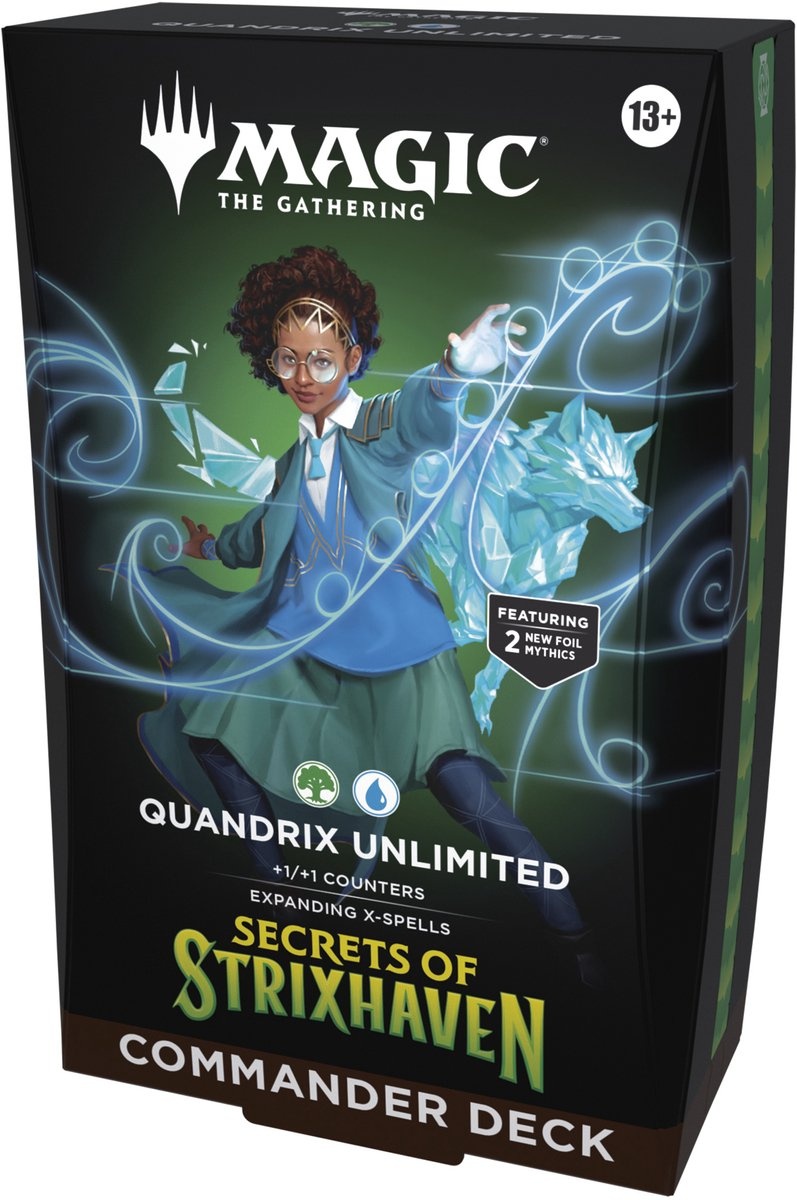 Secrets of Strixhaven: "Quandrix Unlimited" Commander Deck