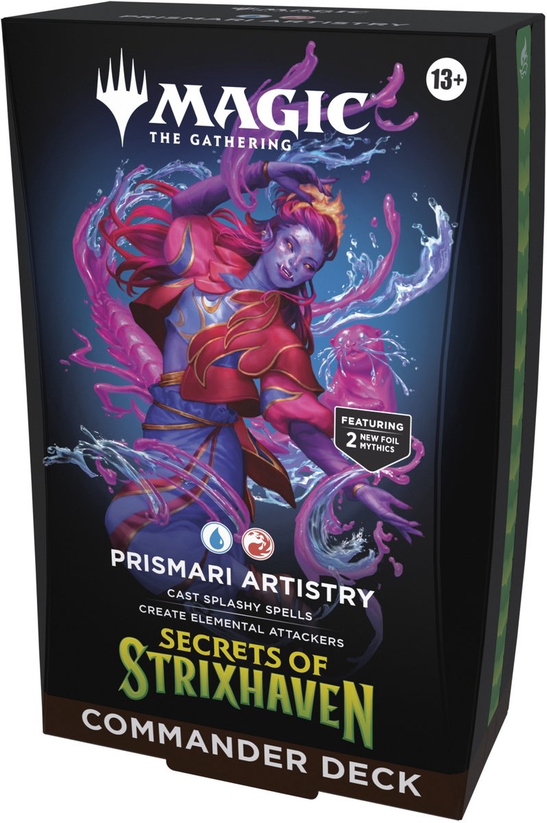 Secrets of Strixhaven: "Prismari Artistry" Commander Deck