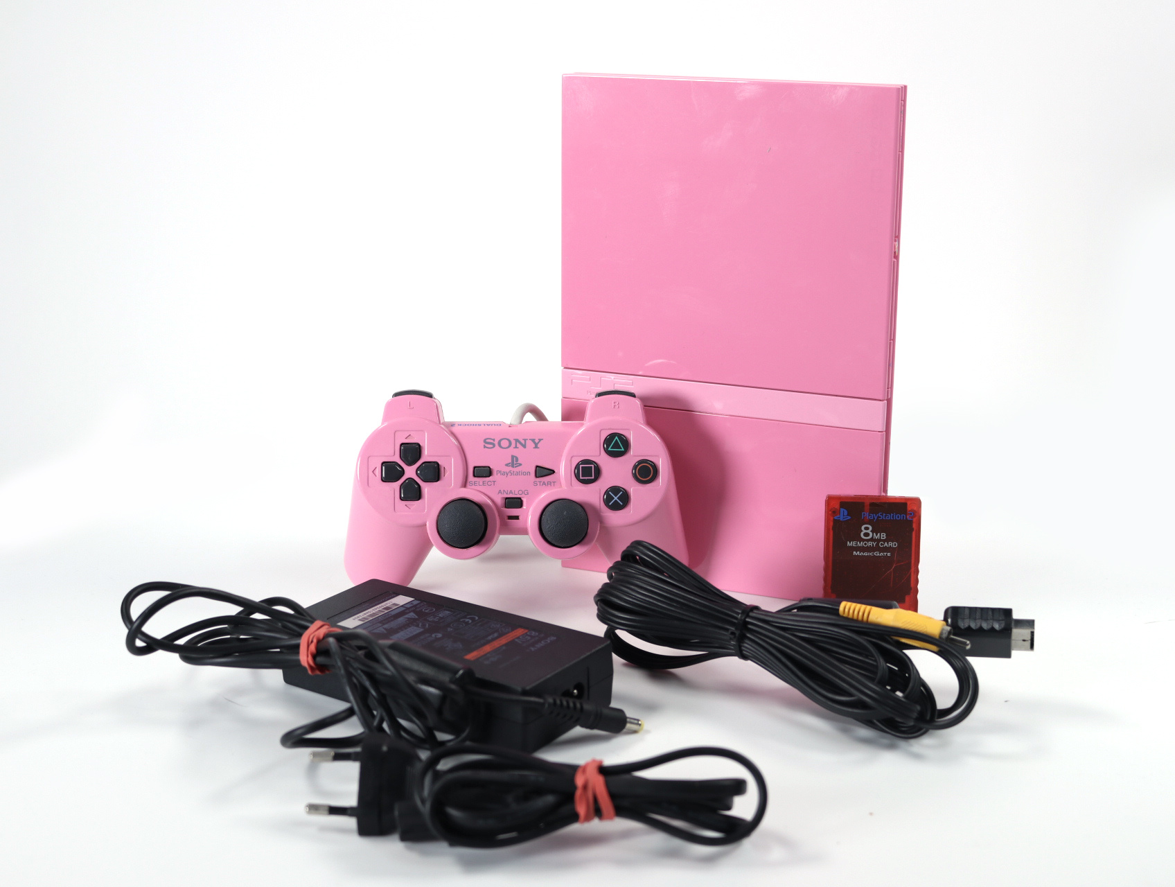PlayStation 2 - Slim Console Pink [SCPH-77004] - Sony Computer Entertainment - productfoto 10