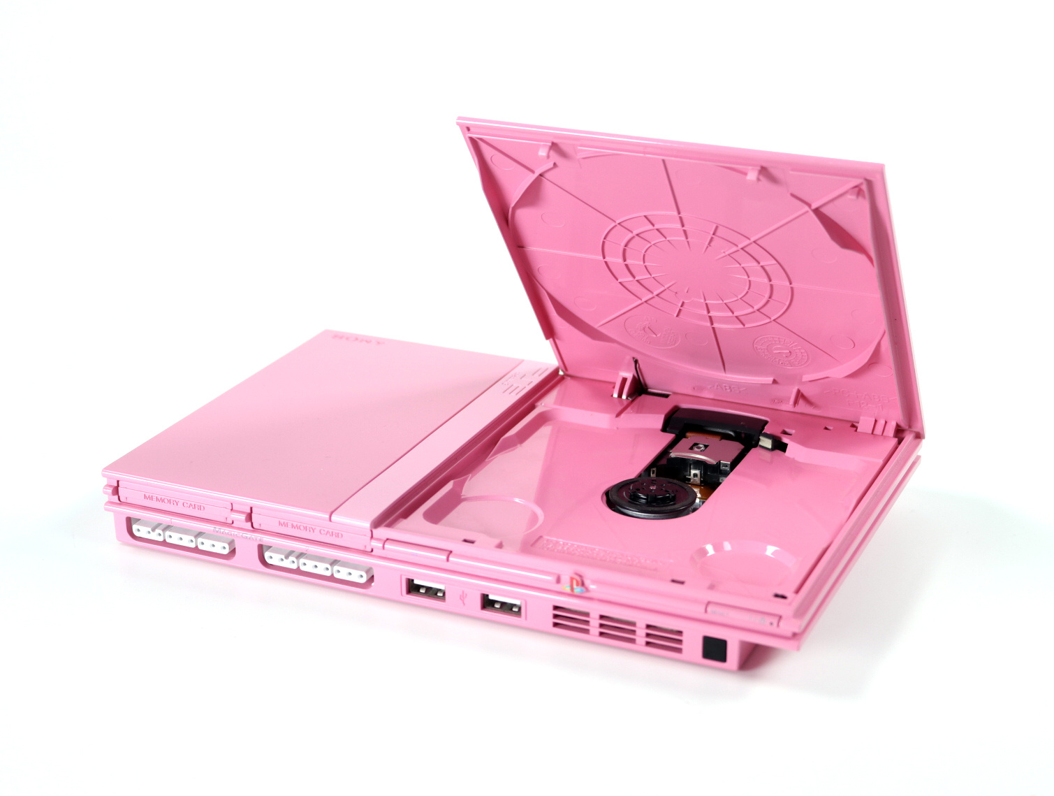 PlayStation 2 - Slim Console Pink [SCPH-77004] - Sony Computer Entertainment - productfoto 2