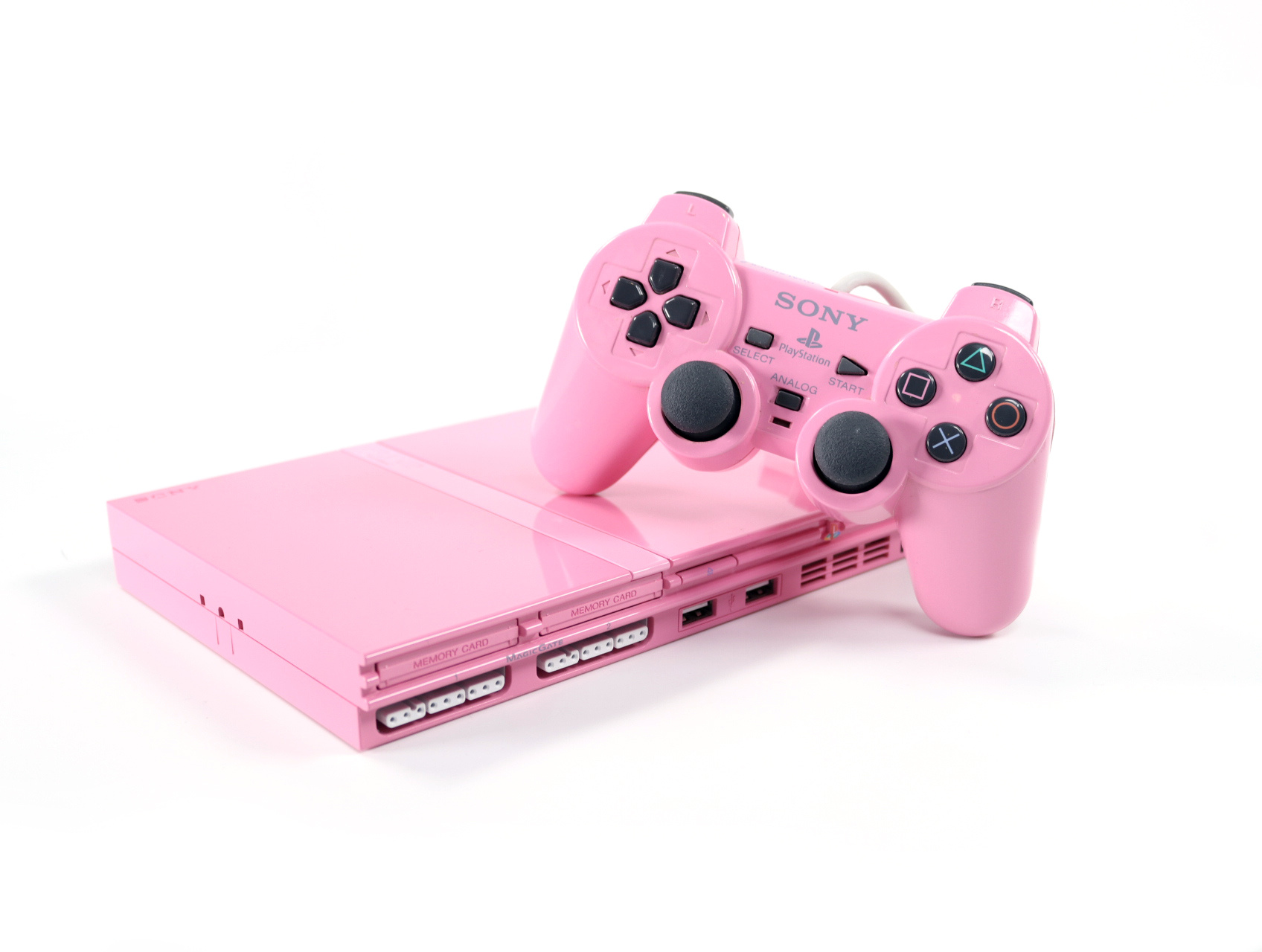 PlayStation 2 - Slim Console Pink [SCPH-77004] - Sony Computer Entertainment - productfoto 8