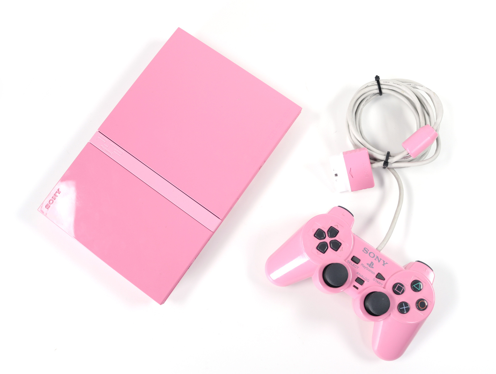 PlayStation 2 - Slim Console Pink [SCPH-77004] - Sony Computer Entertainment - productfoto 9