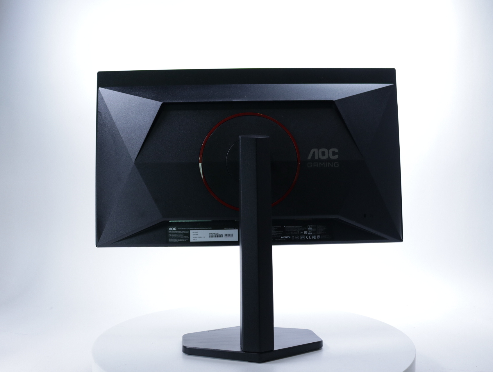 Q27G4ZDR | Rood Zwart | QHD - 240hz - 0.03ms - QD-OLED - 26,5 inch - AOC - productfoto 3