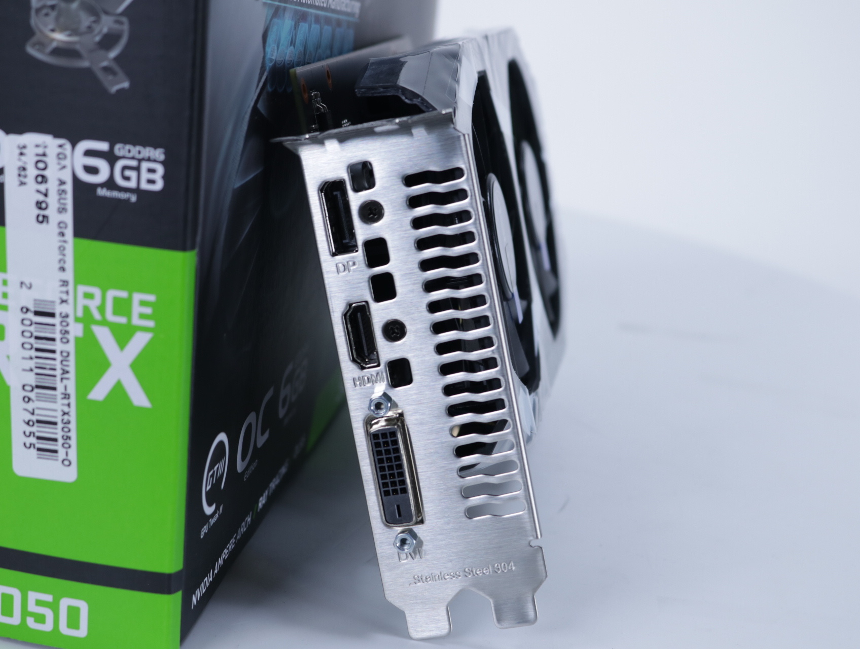 Dual GeForce RTX 3050 OC Edition - ASUS - productfoto 3