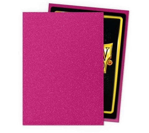 Sleeves Matte Pink Sapphire (100 pieces) - Dragon Shield - productfoto 2